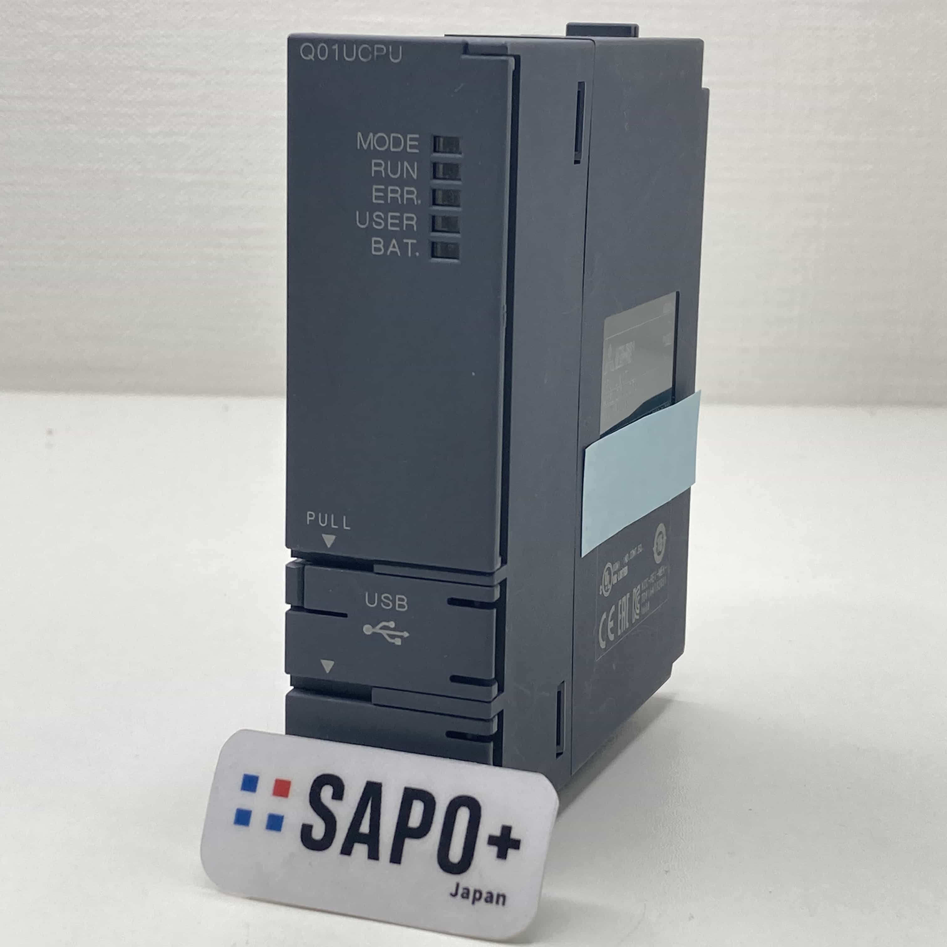 Q01UCPU 2016年製 初期化済 PLC CPUユニット 三菱電機