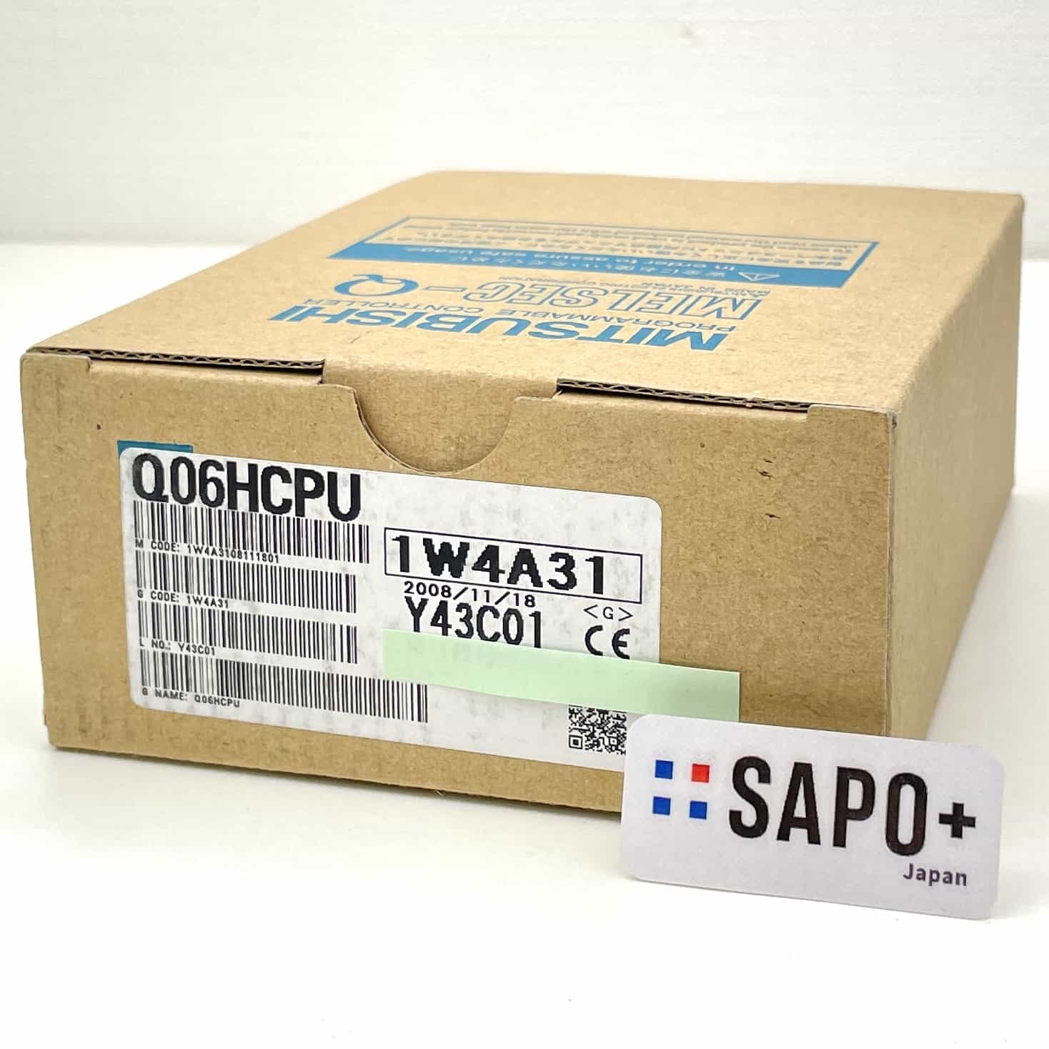Q06HCPU 2008年製 PLC CPUユニット 三菱電機