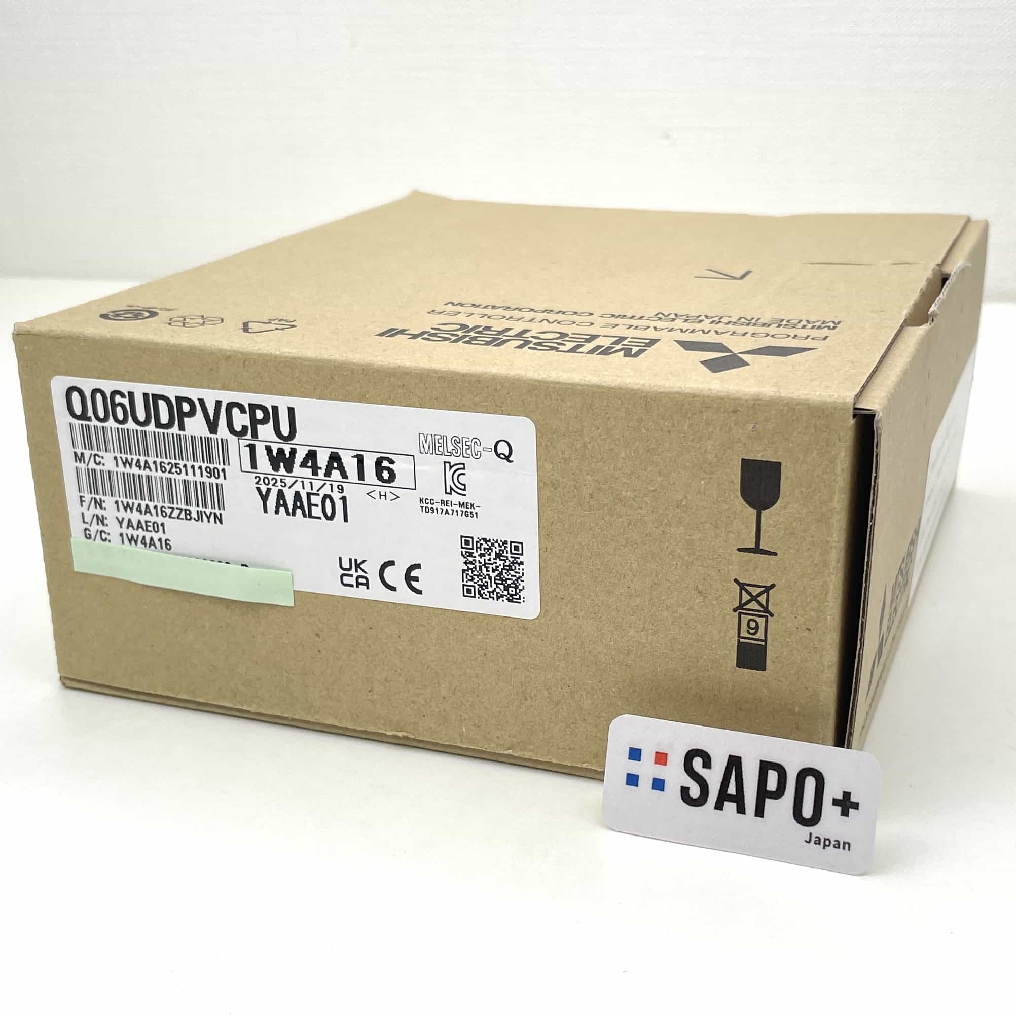 Q06UDPVCPU 2025年製 PLC CPUユニット 三菱電機