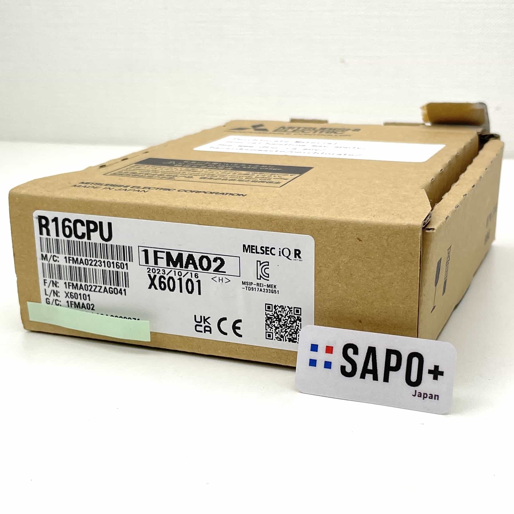 R16CPU 2023年製 PLC CPUユニット 三菱電機