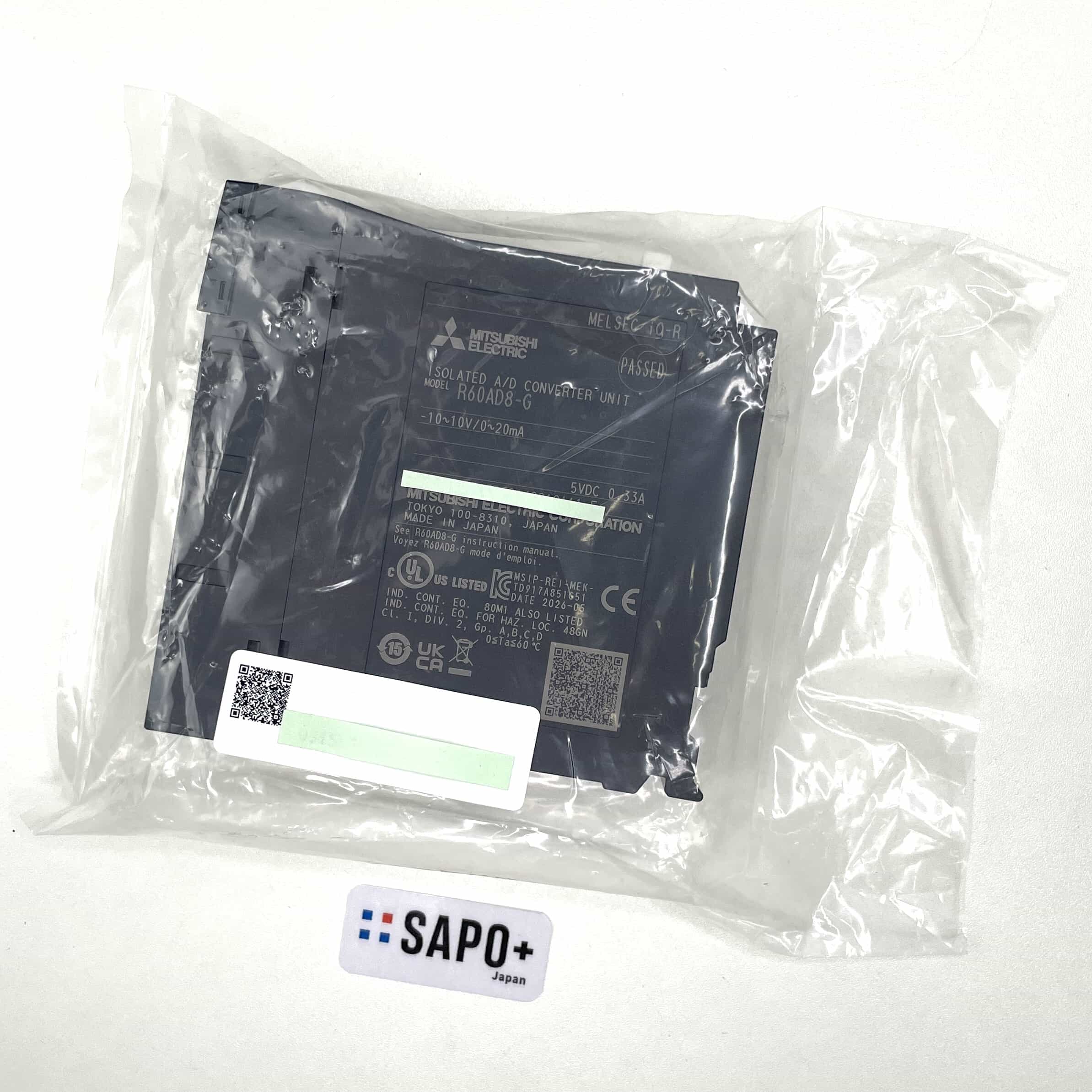 R60AD8-G 2026年製 チャンネル間絶縁アナログ入力ユニット 三菱電機