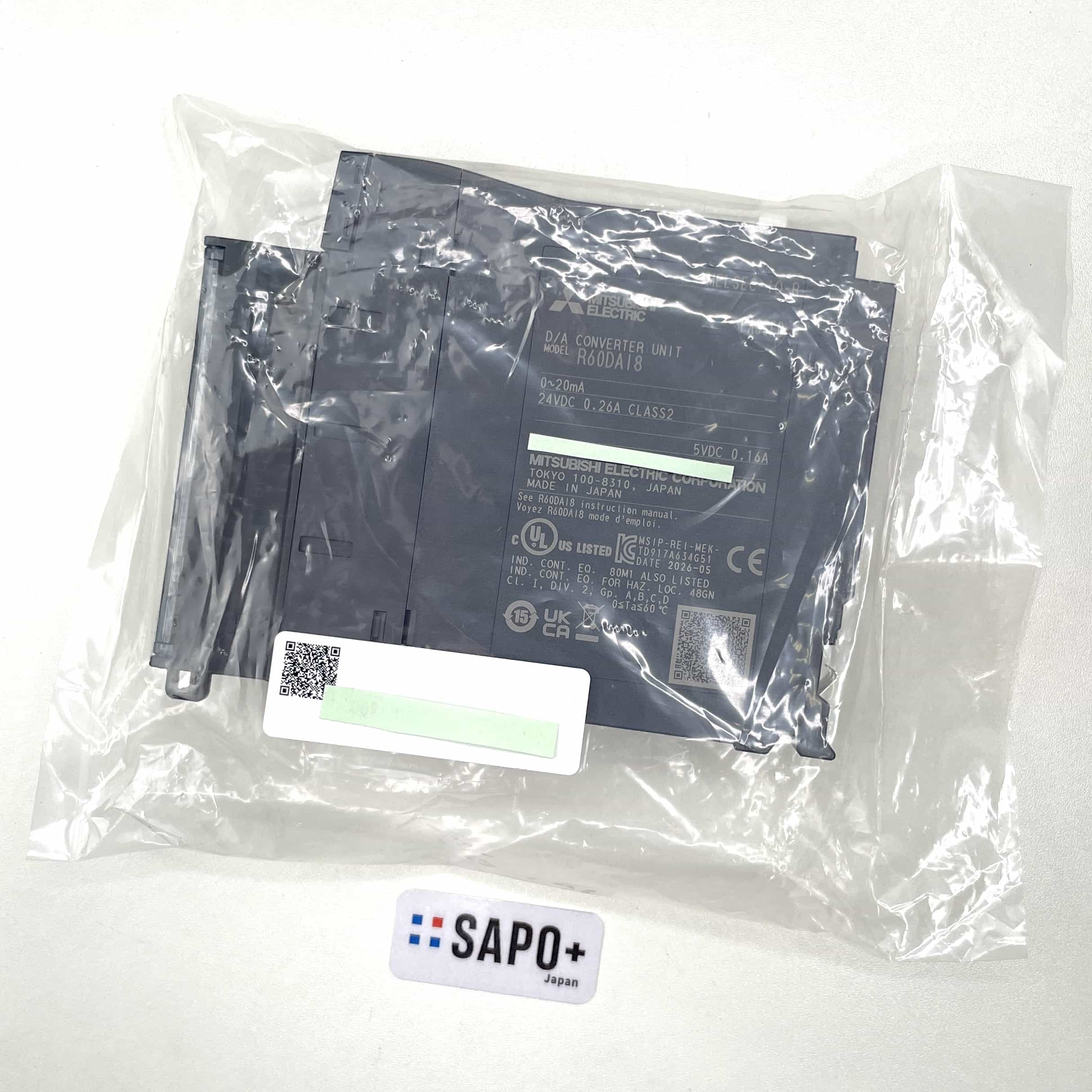 R60DAI8 2026年製 デジタル－アナログ変換ユニット（電流出力） 三菱電機