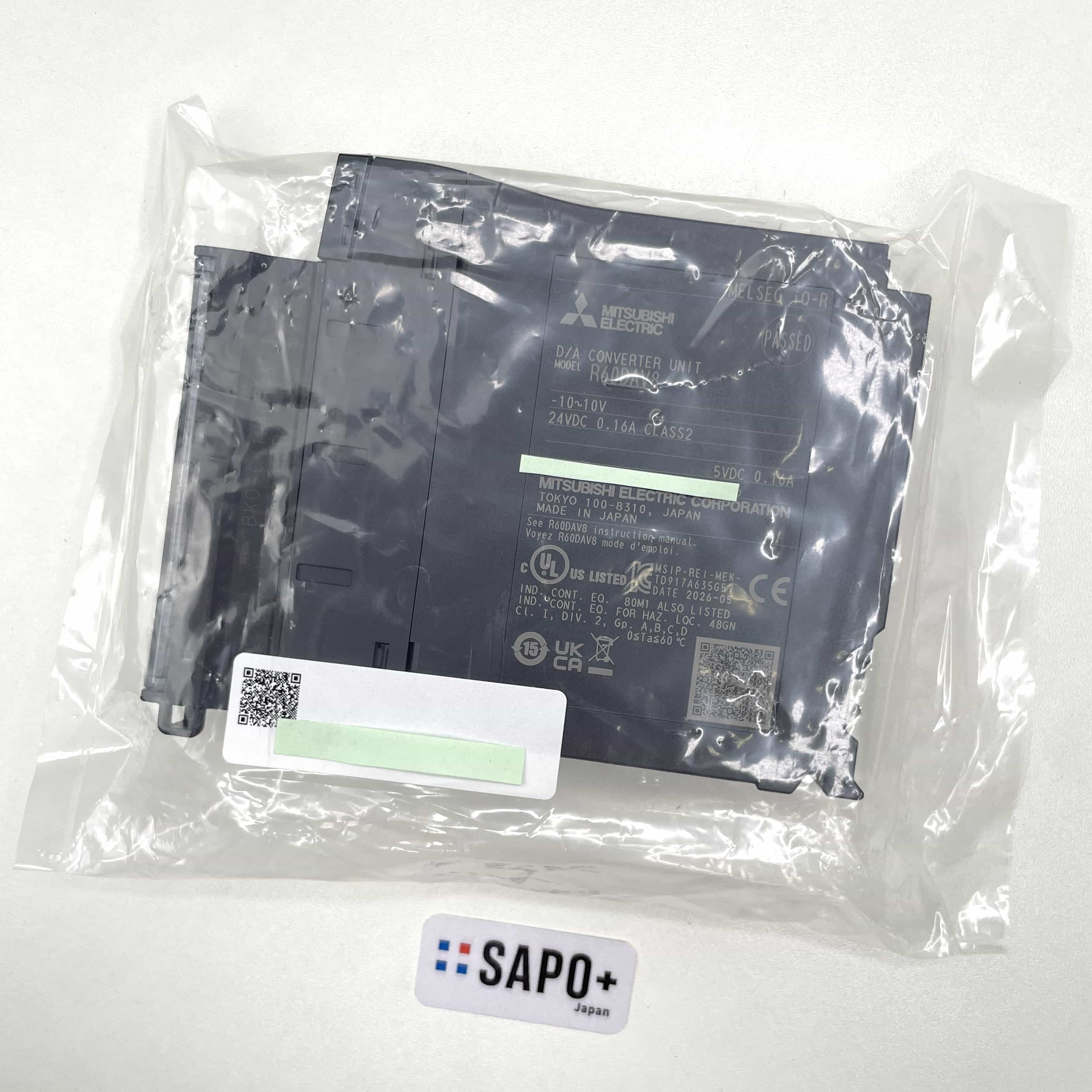 R60DAV8 2026年製 デジタル－アナログ変換ユニット（電圧出力） 三菱電機