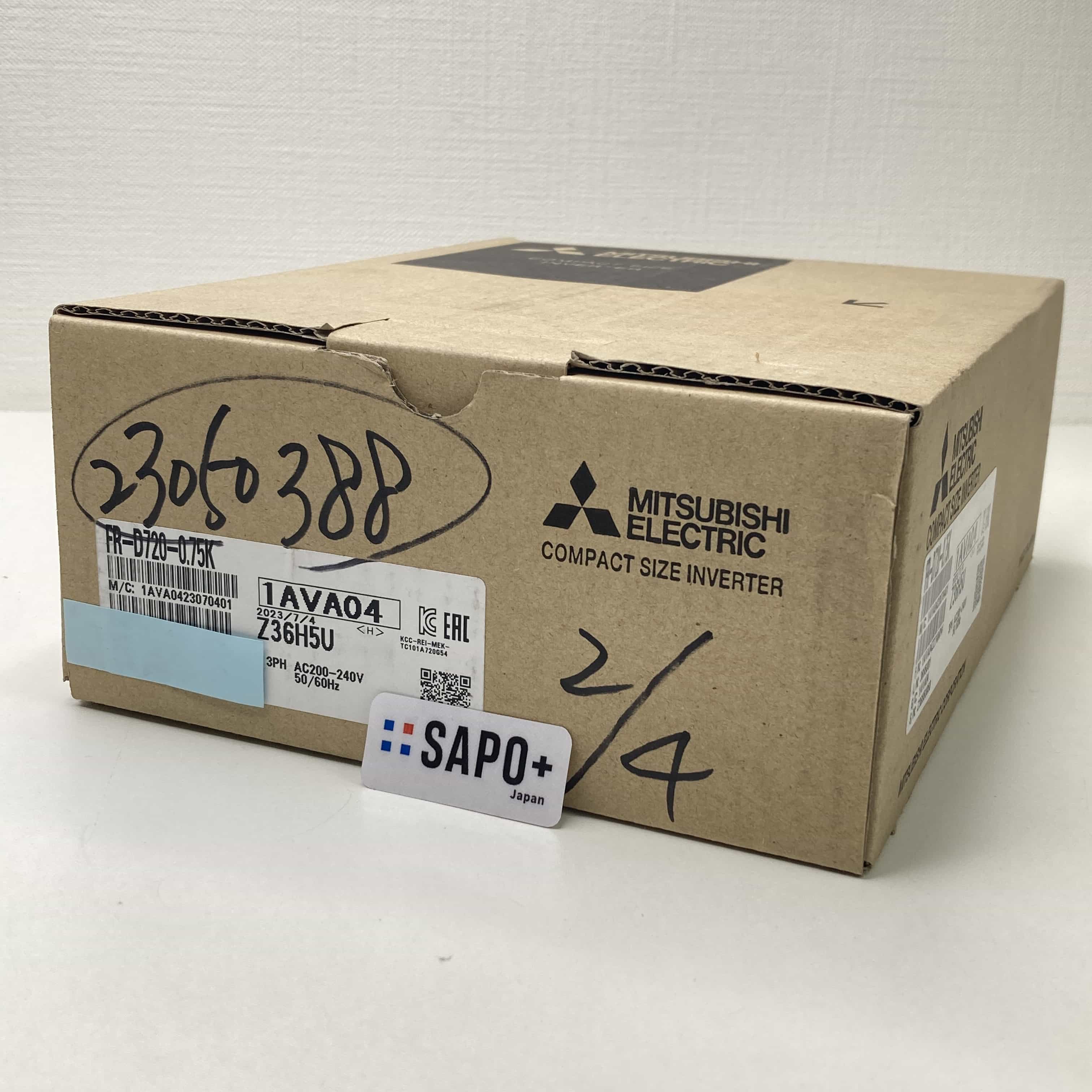 FR-D720-0.75K  2023年製 インバータ 三菱電機