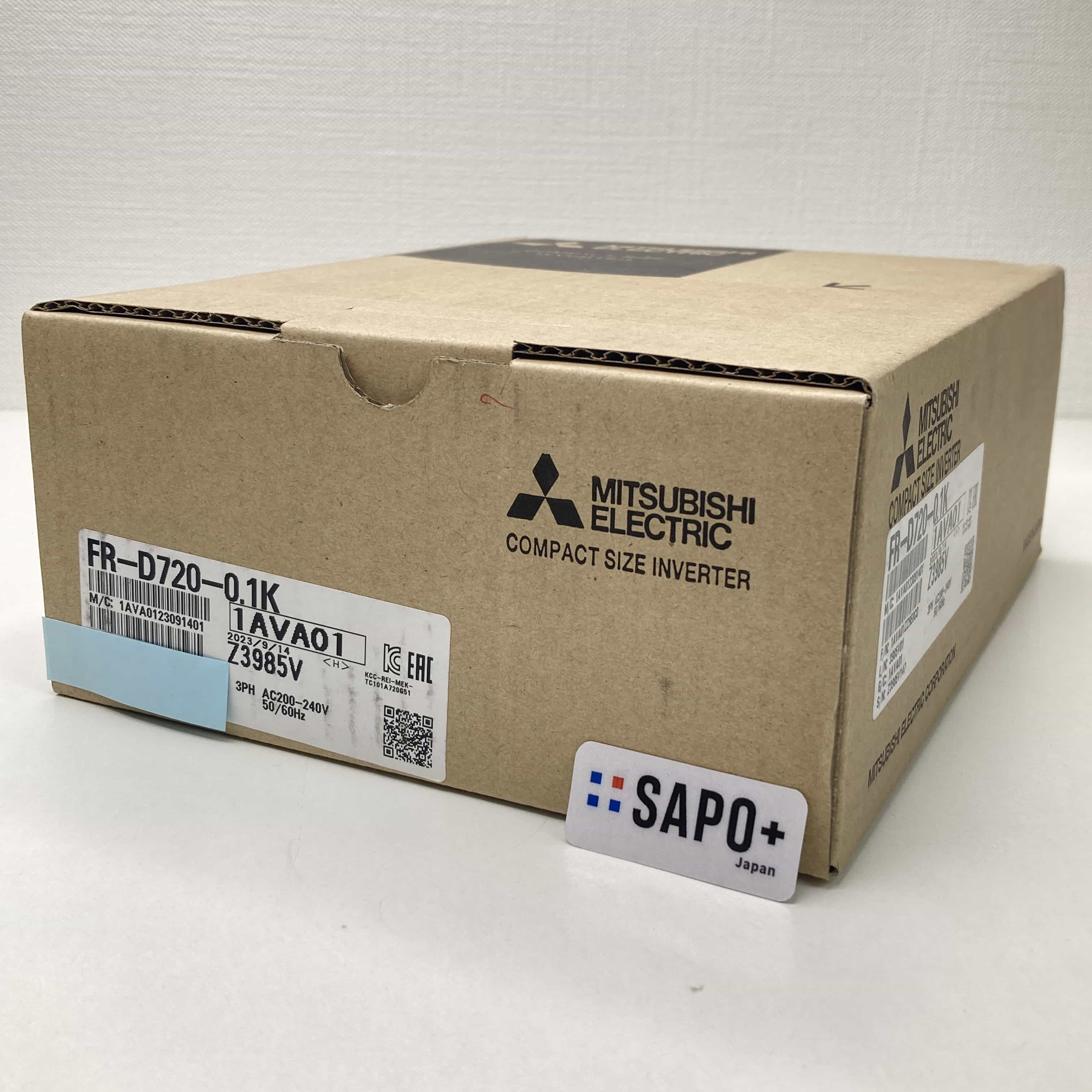 FR-D720-0.1K  2023年製 インバータ 三菱電機