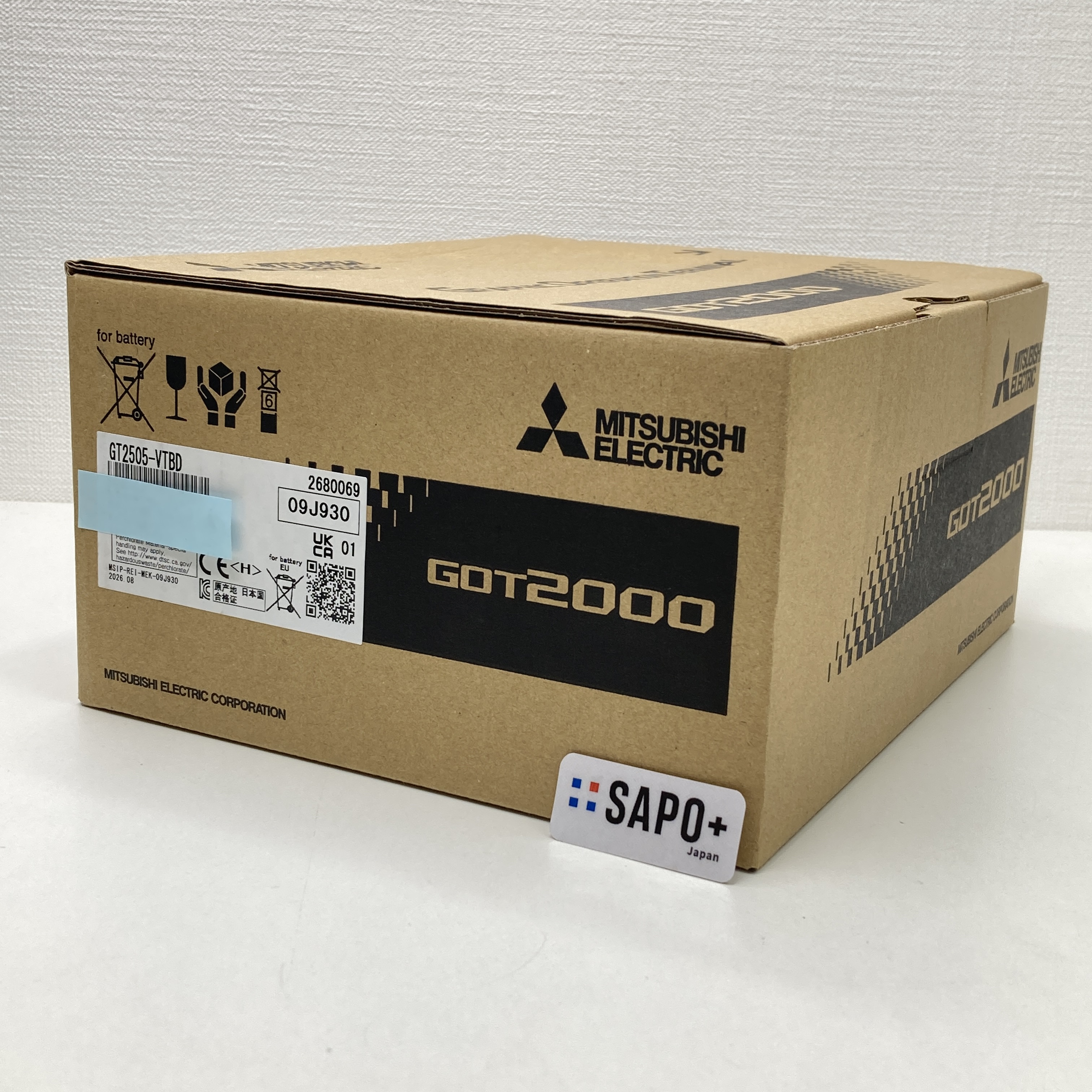 GT2505-VTBD 2026年製 GOTタッチパネル表示器 三菱電機