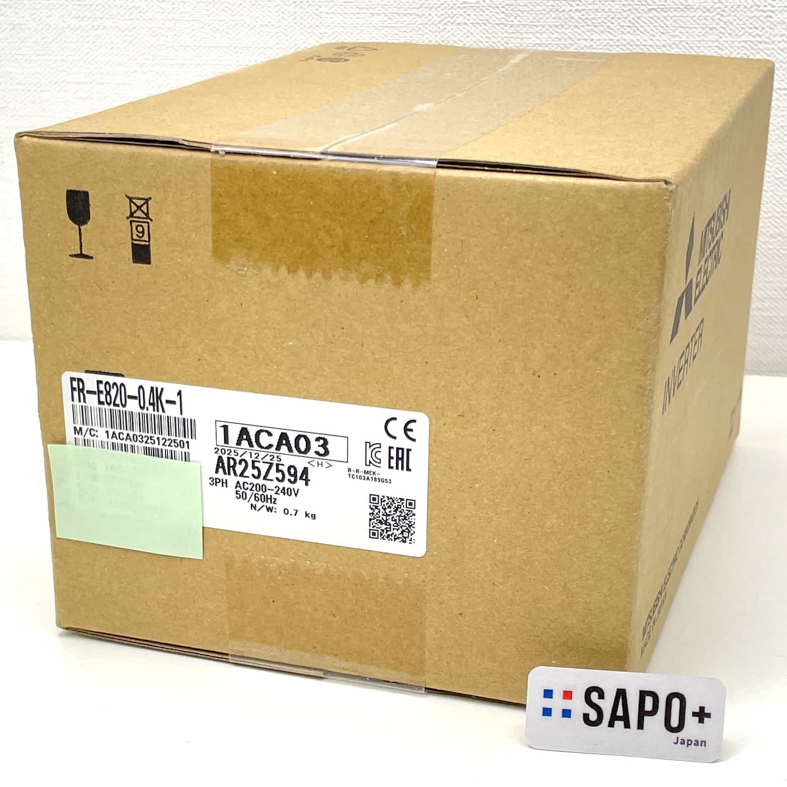 FR-E820-0.4K-1 2025年製 インバータ 三菱電機