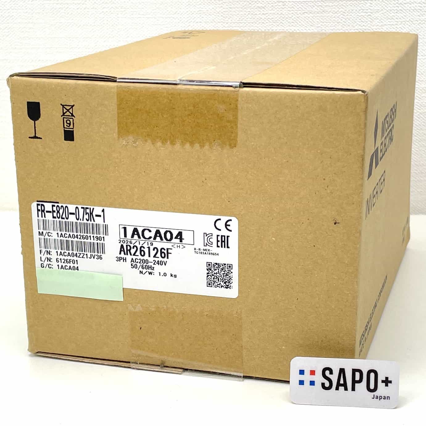 FR-E820-0.75K-1  2026年製 インバータ 三菱電機