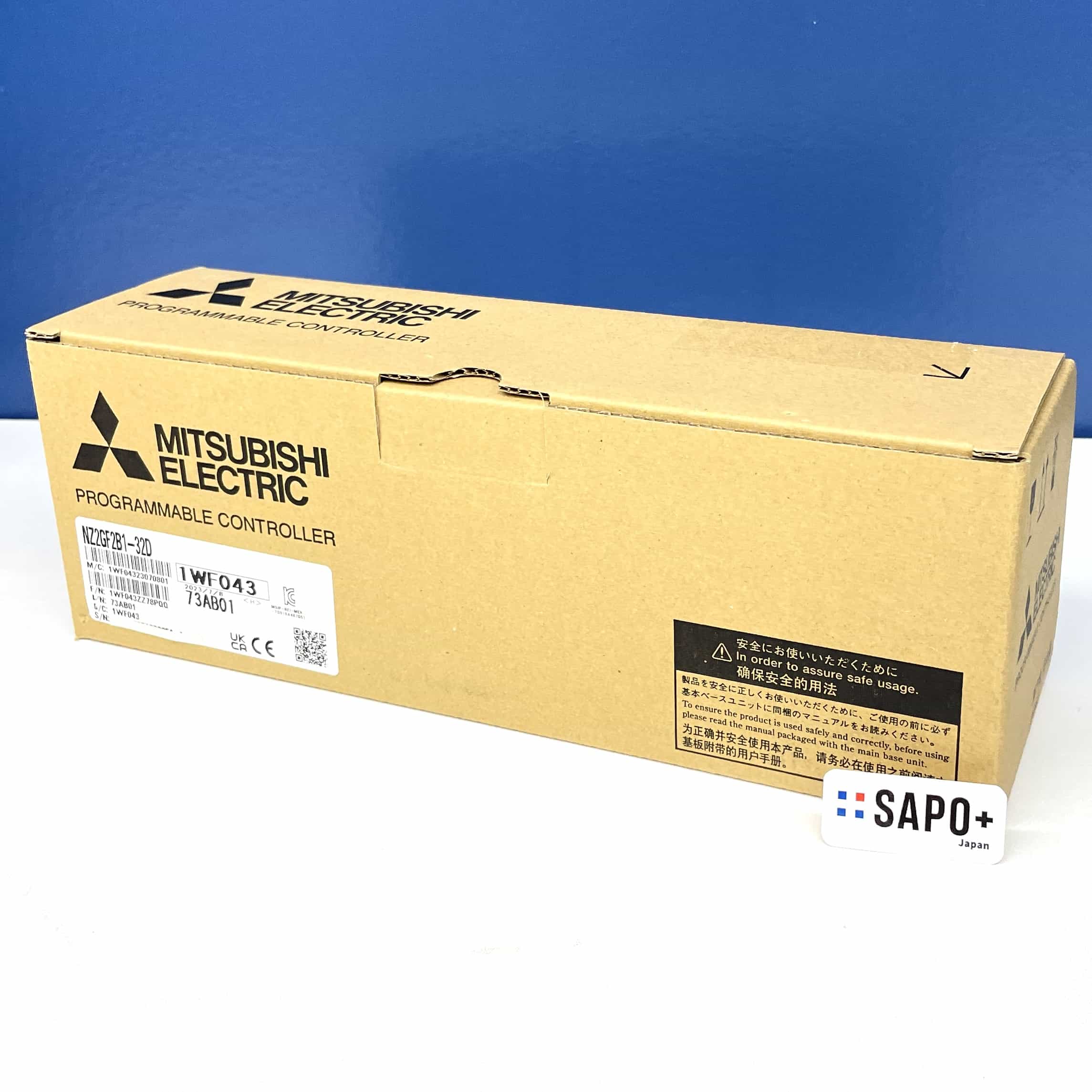 NZ2GF2B1-32D 2023年製 PLC（CC-Link IE Field リモートI/Oユニット［DC入力］） 三菱電機