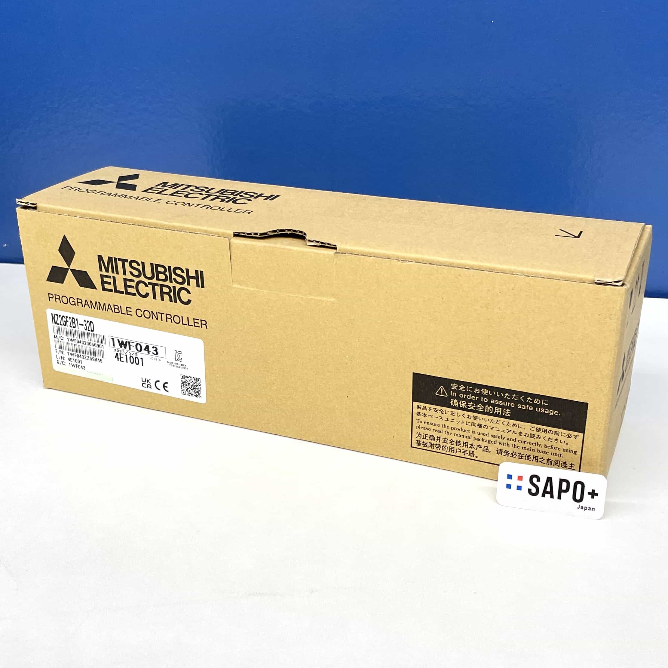 NZ2GF2B1-32D 2023年製 PLC（CC-Link IE Field リモートI/Oユニット［DC入力］） 三菱電機