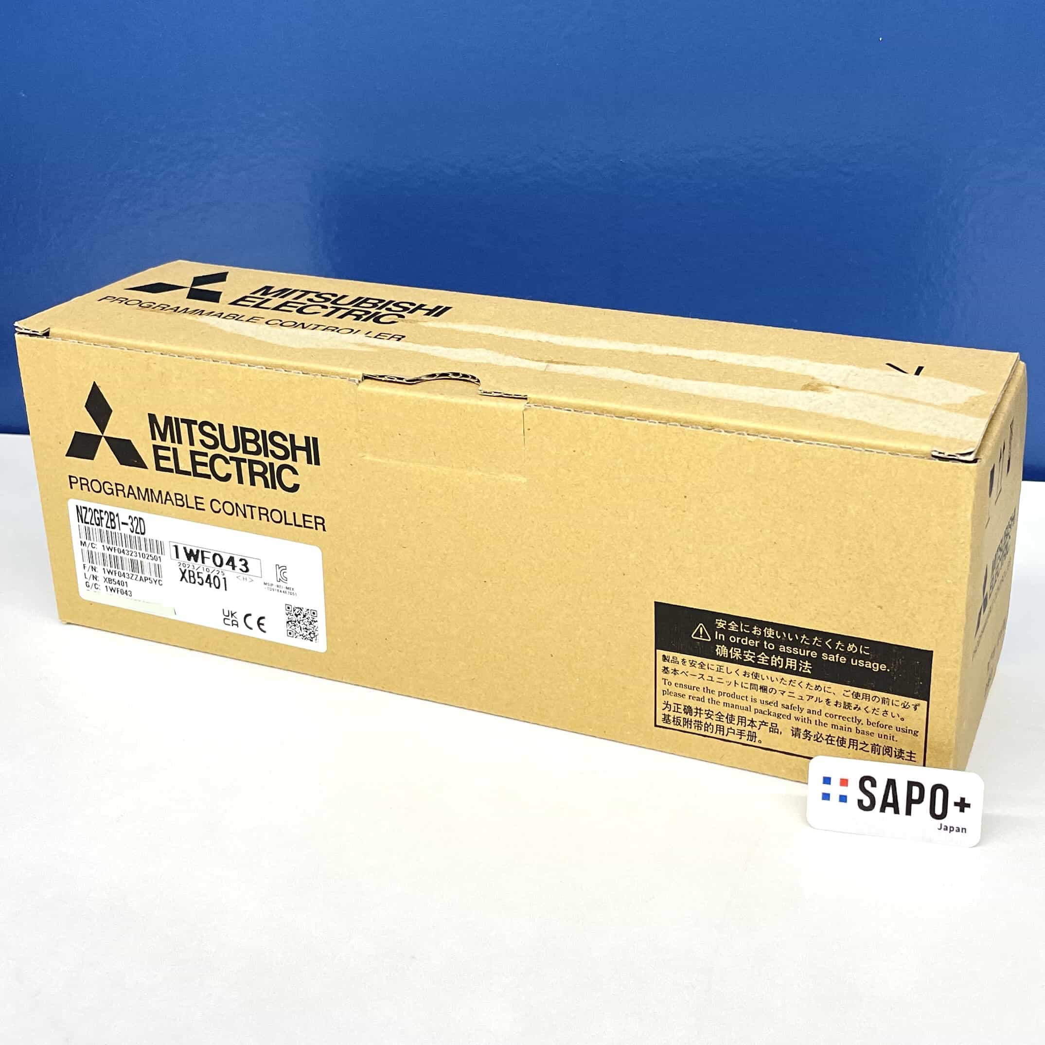 NZ2GF2B1-32D 2023年製 PLC（CC-Link IE Field リモートI/Oユニット［DC入力］） 三菱電機