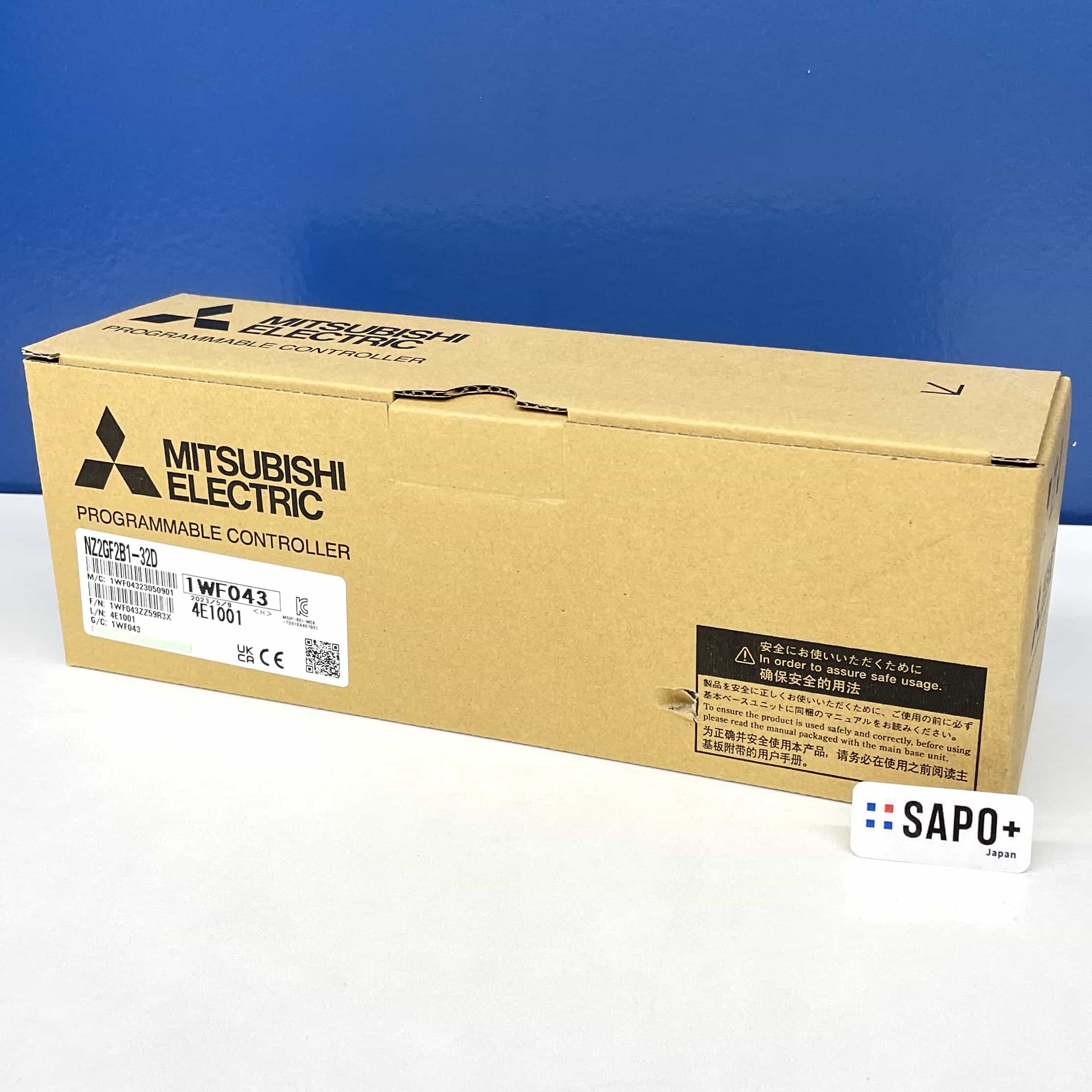 NZ2GF2B1-32D 2023年製 PLC（CC-Link IE Field リモートI/Oユニット［DC入力］） 三菱電機