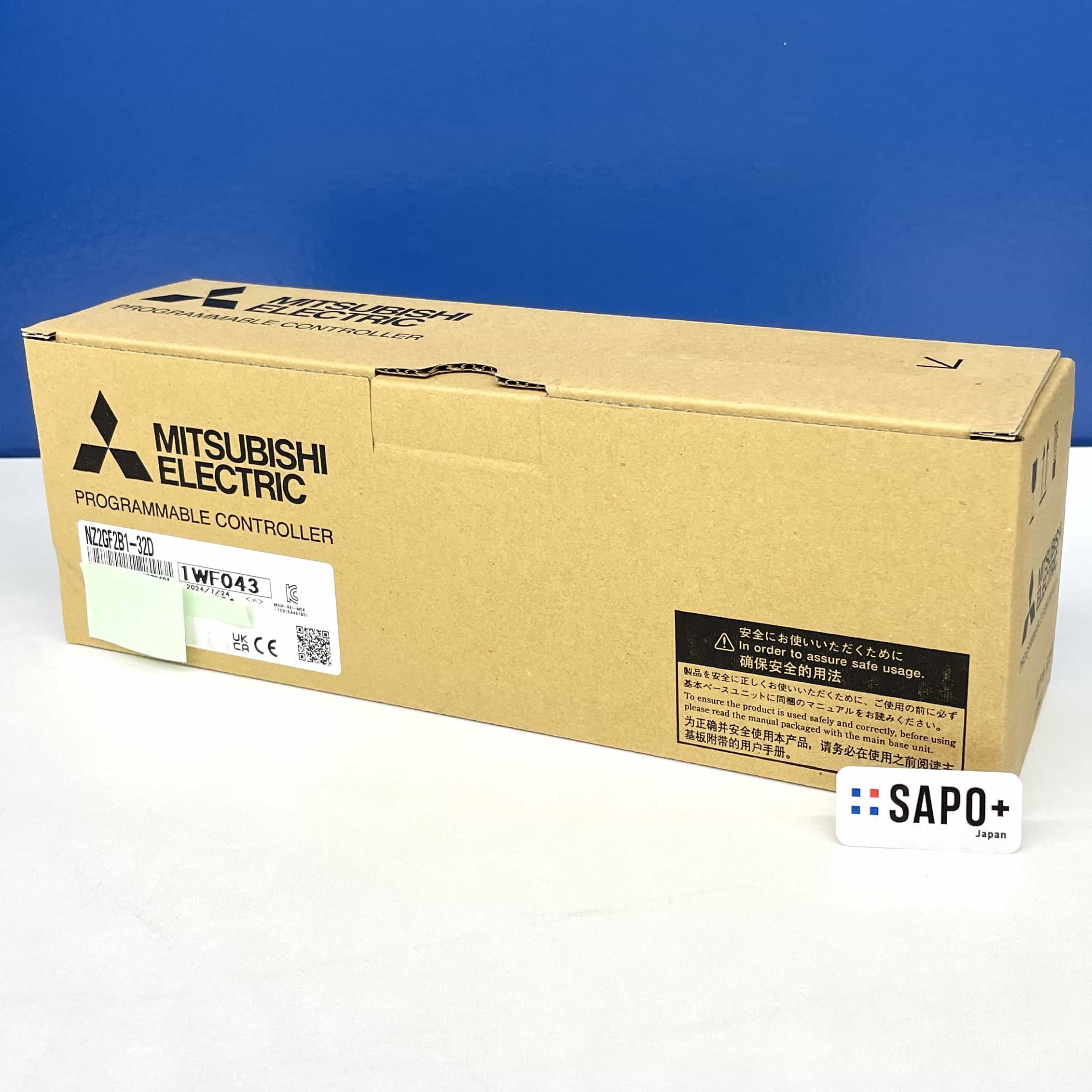 NZ2GF2B1-32D 2024年製 PLC（CC-Link IE Field リモートI/Oユニット［DC入力］） 三菱電機