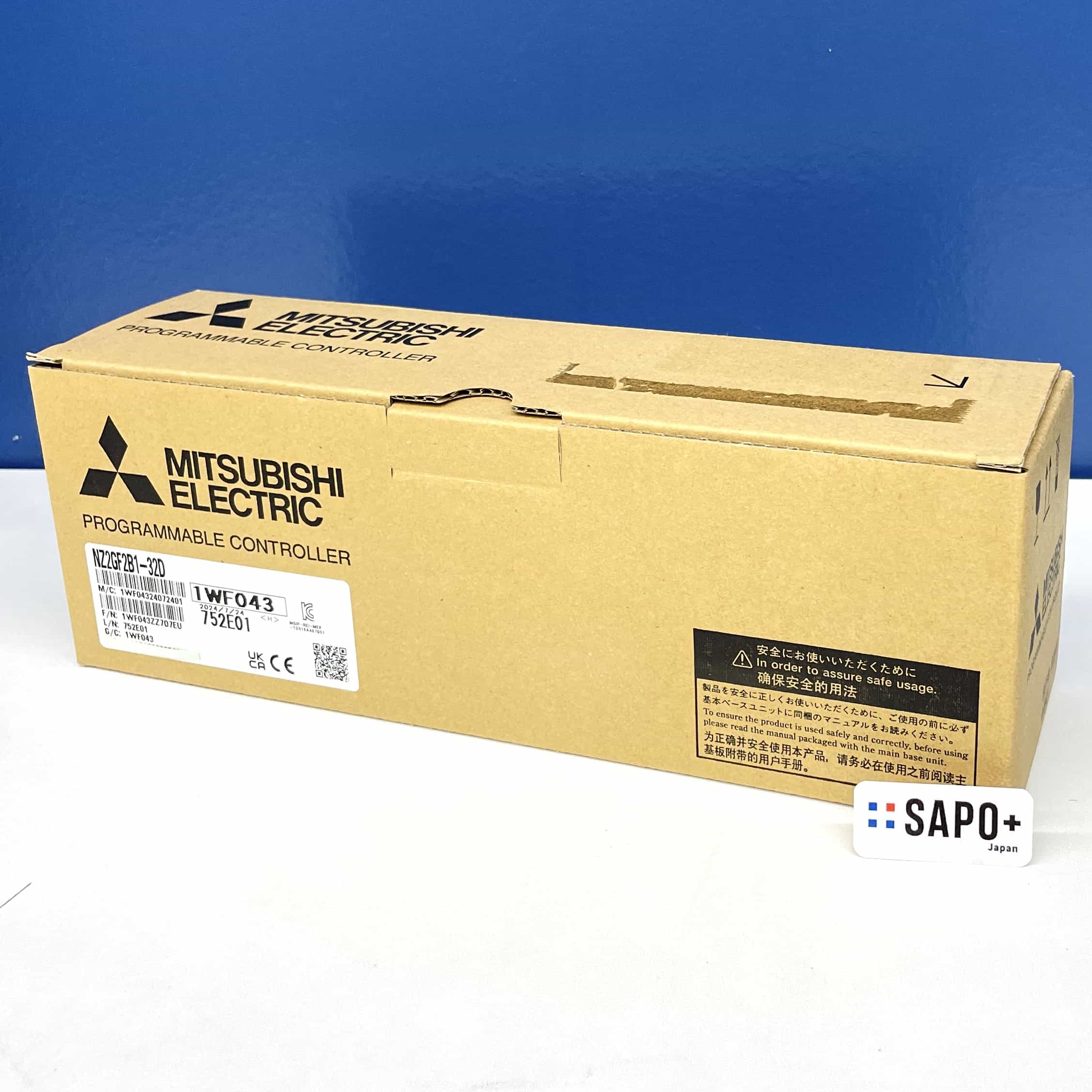 NZ2GF2B1-32D 2024年製 PLC（CC-Link IE Field リモートI/Oユニット［DC入力］） 三菱電機