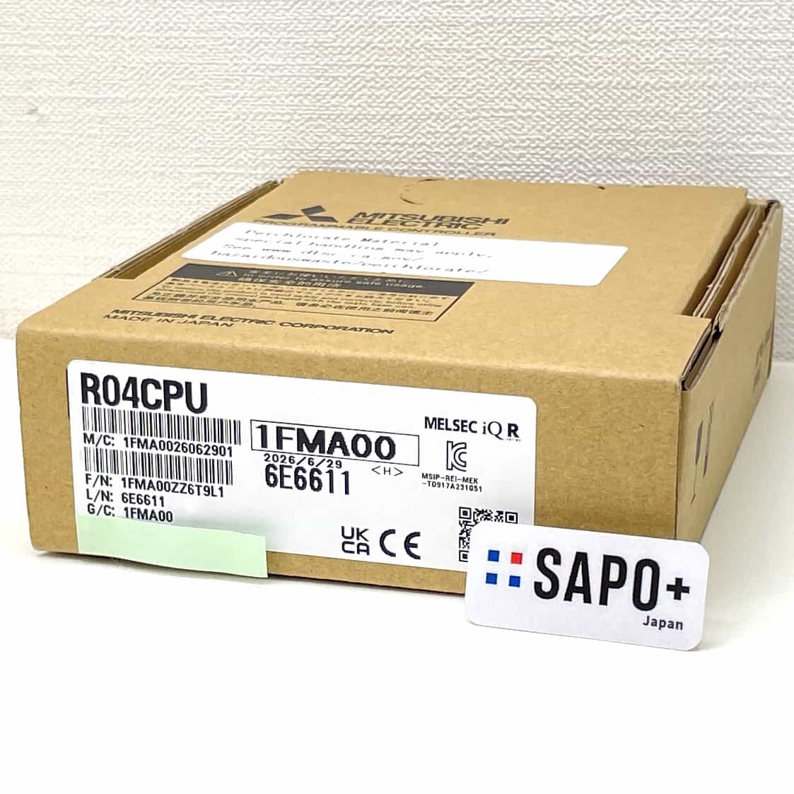 R04CPU 2026年製 PLC CPUユニット 三菱電機