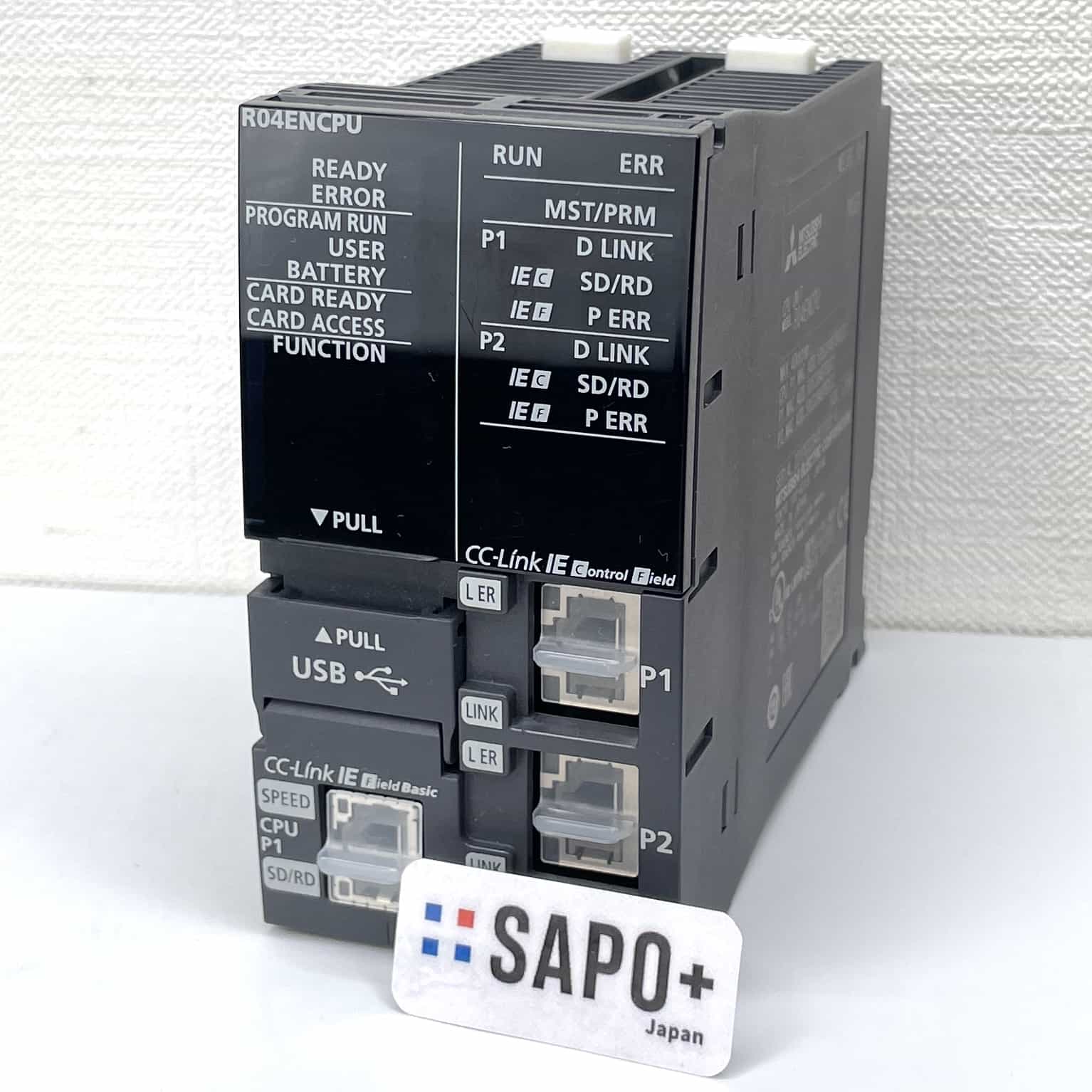 R04ENCPU 2018年製 初期化済 ネットワーク機能内蔵CPU 三菱電機