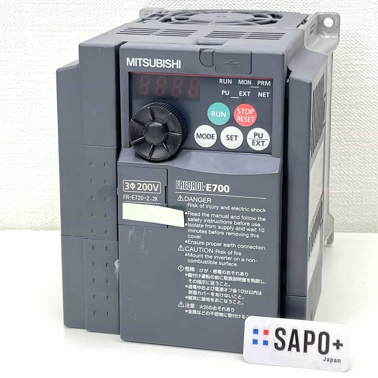 FR-E720-2.2K インバータ（汎用・小型高機能形） 三菱電機