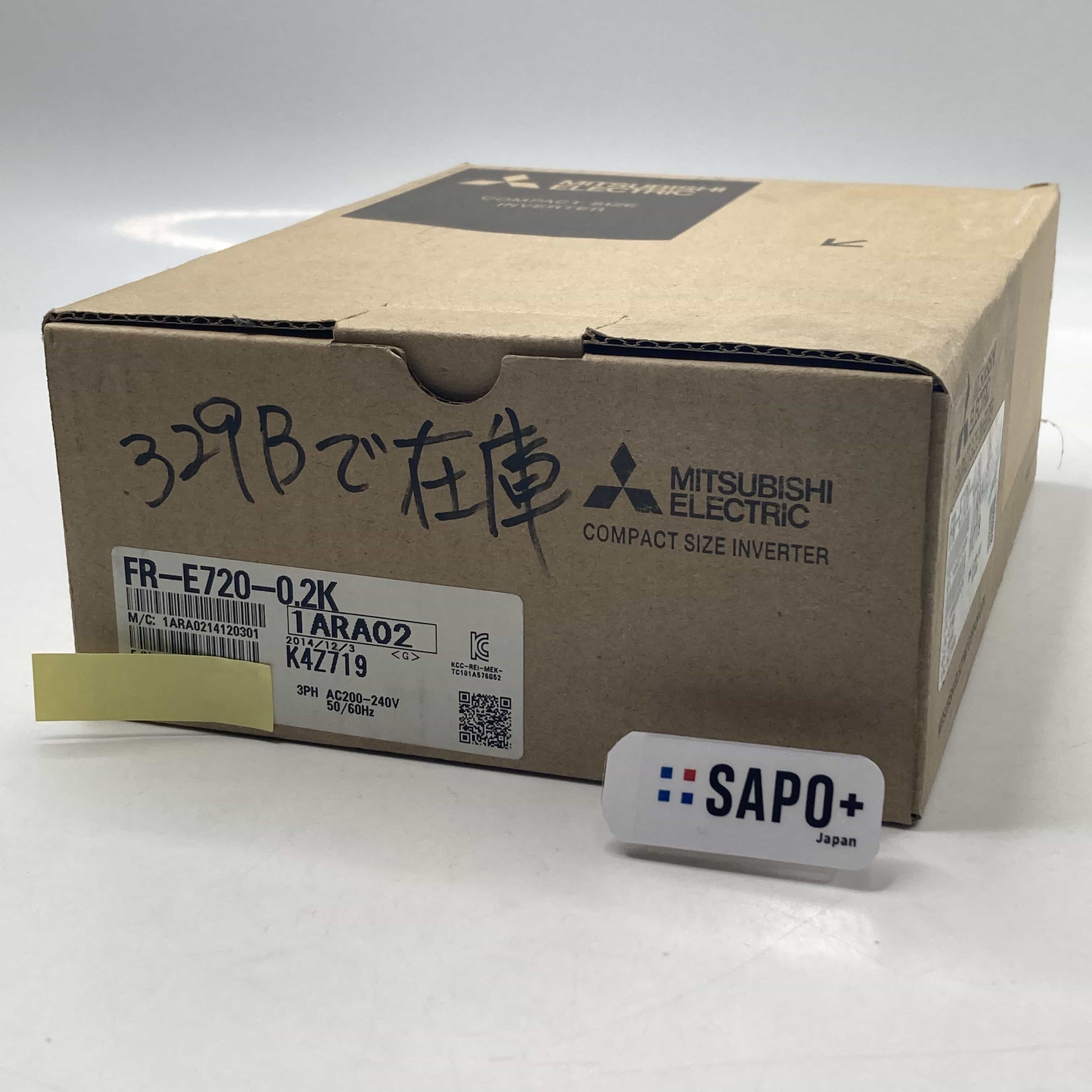 FR-E720-0.2K(FR-A7ND付属) 2014年製 開封済 インバータ FREQROL 三菱電機