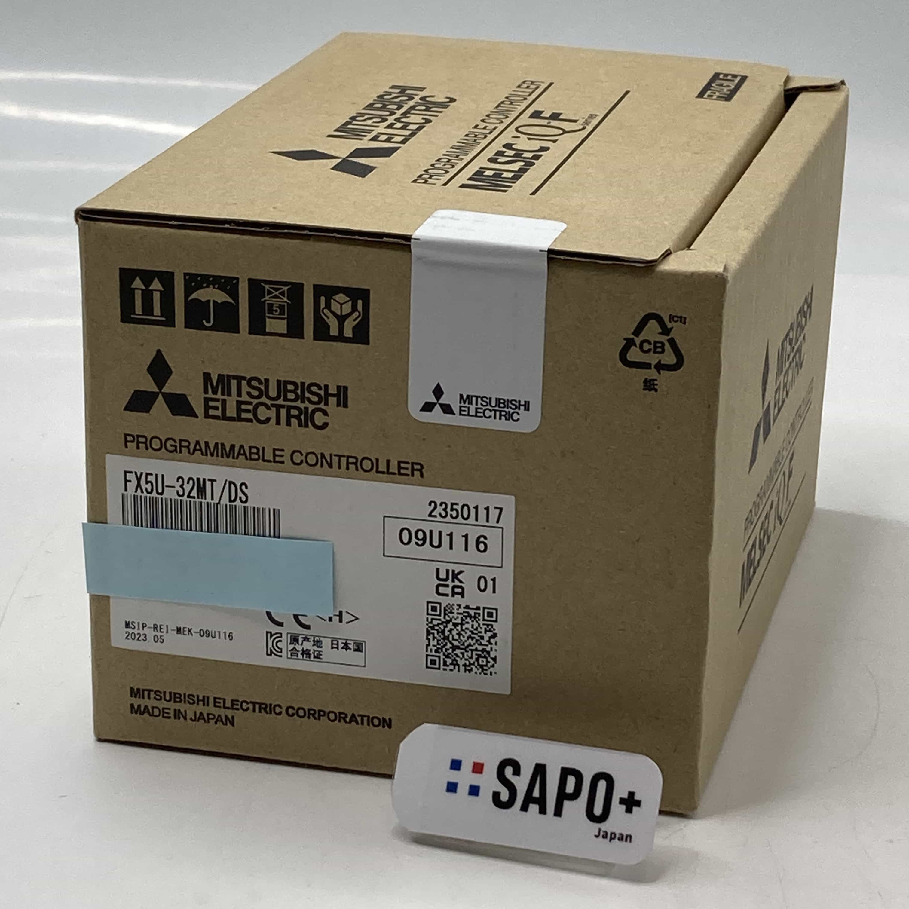 FX5U-32MT/DS 2023年製 箱破れ有 シーケンサ 本体ユニット 三菱電機