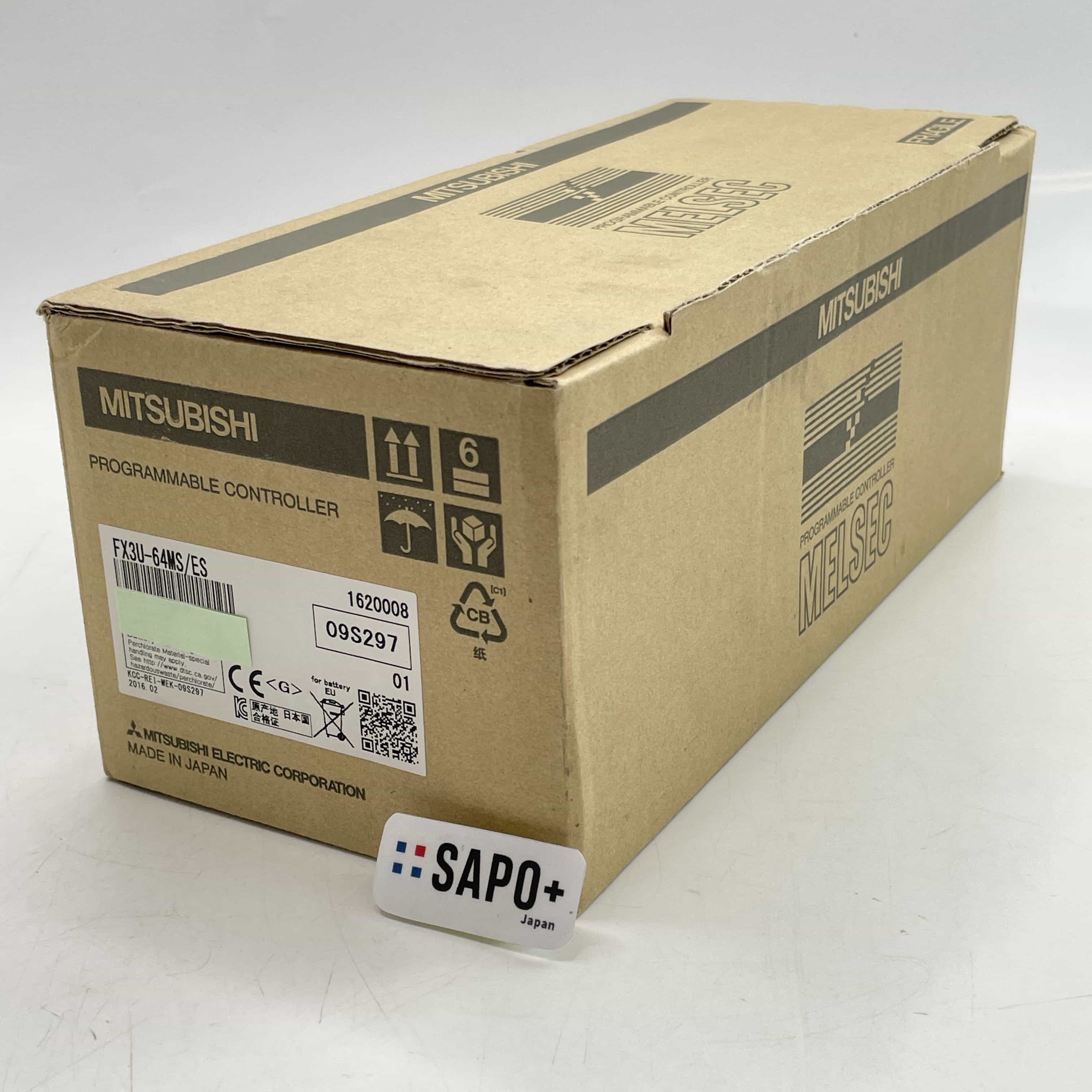 FX3U-64MS/ES 2016年製 シーケンサ（PLC） 本体 三菱電機