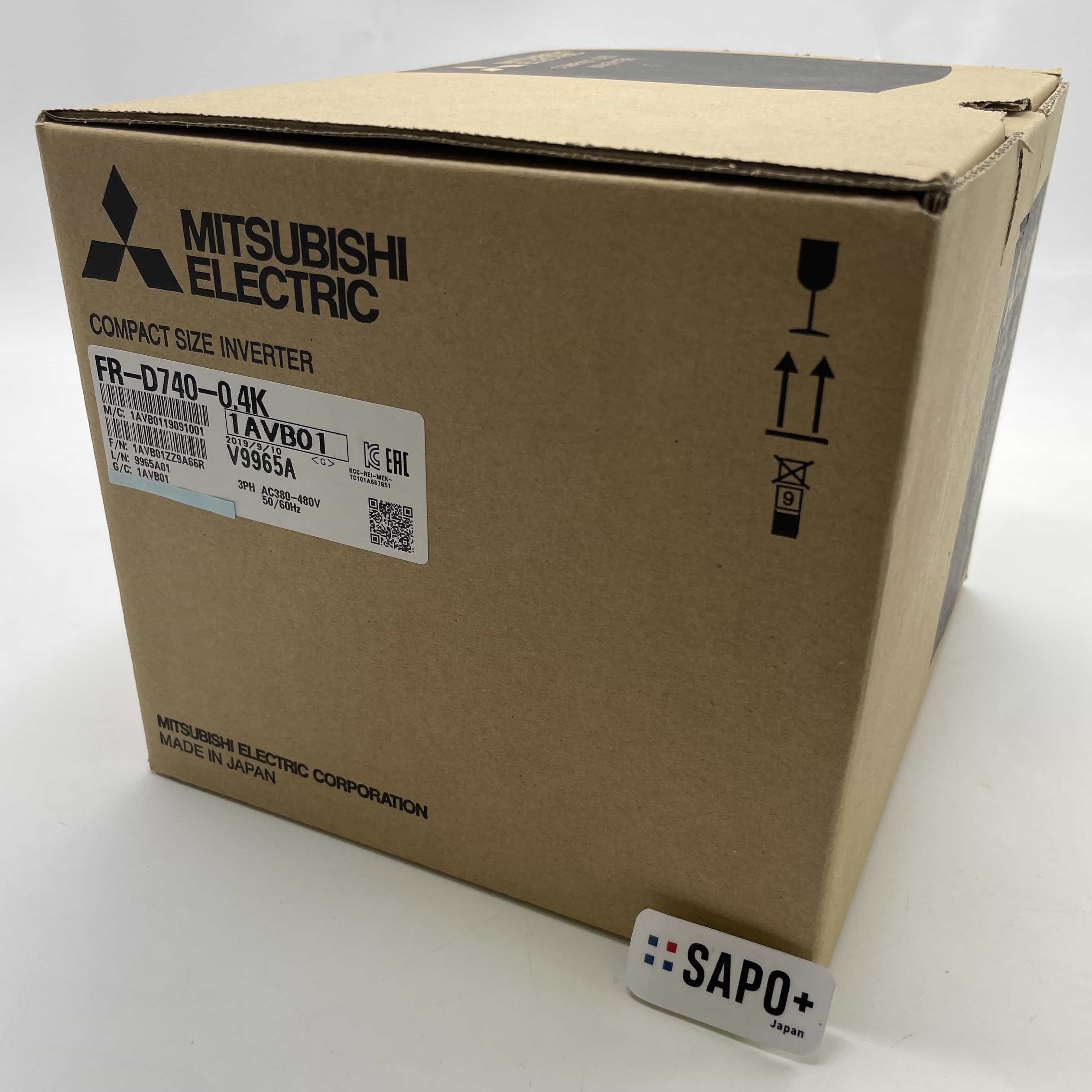 FR-D740-0.4K 2019年製 インバータ 三菱電機