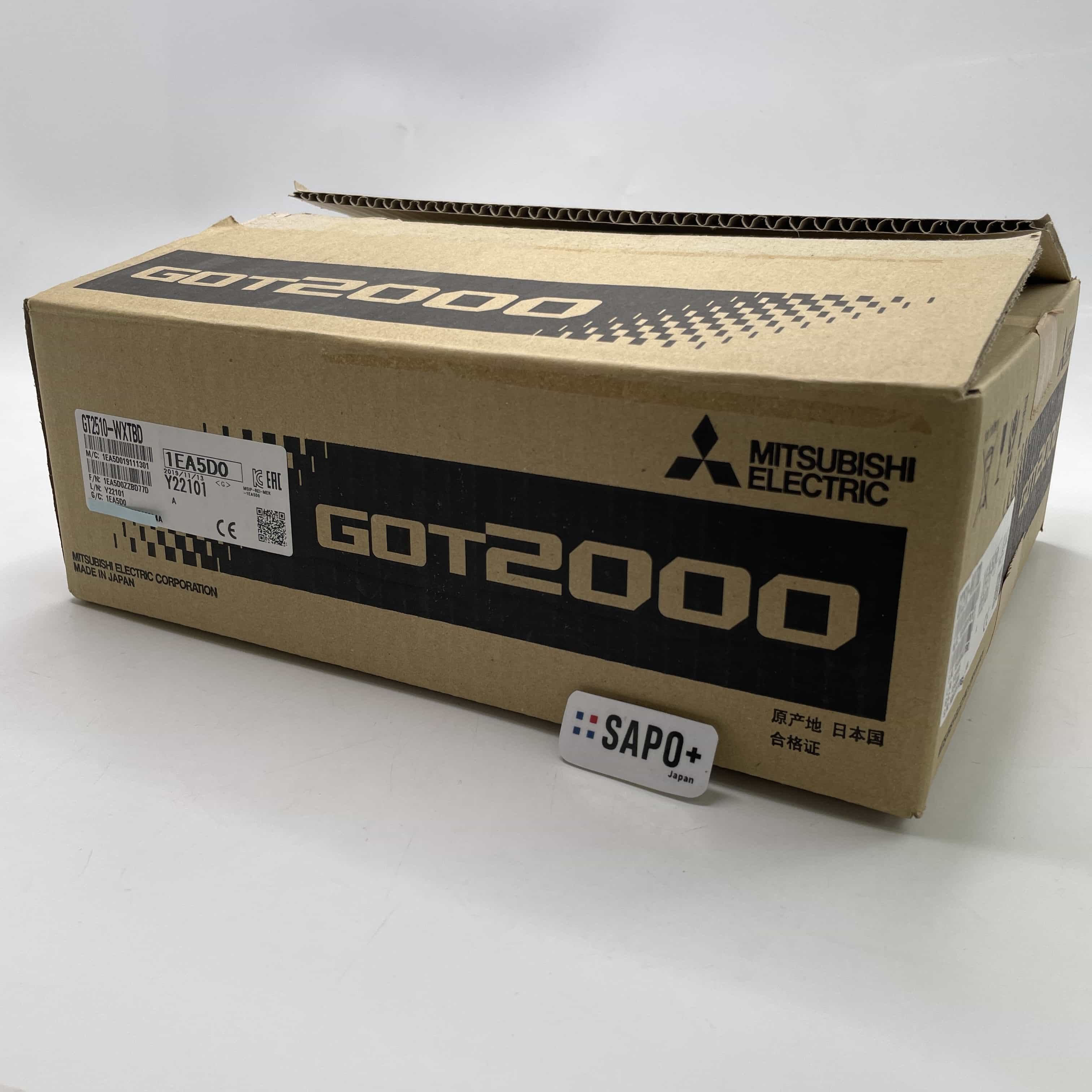 GT2510-WXTBD 2019年製 箱破れ有/シール跡有 グラフィックオペレーションターミナル 三菱電機