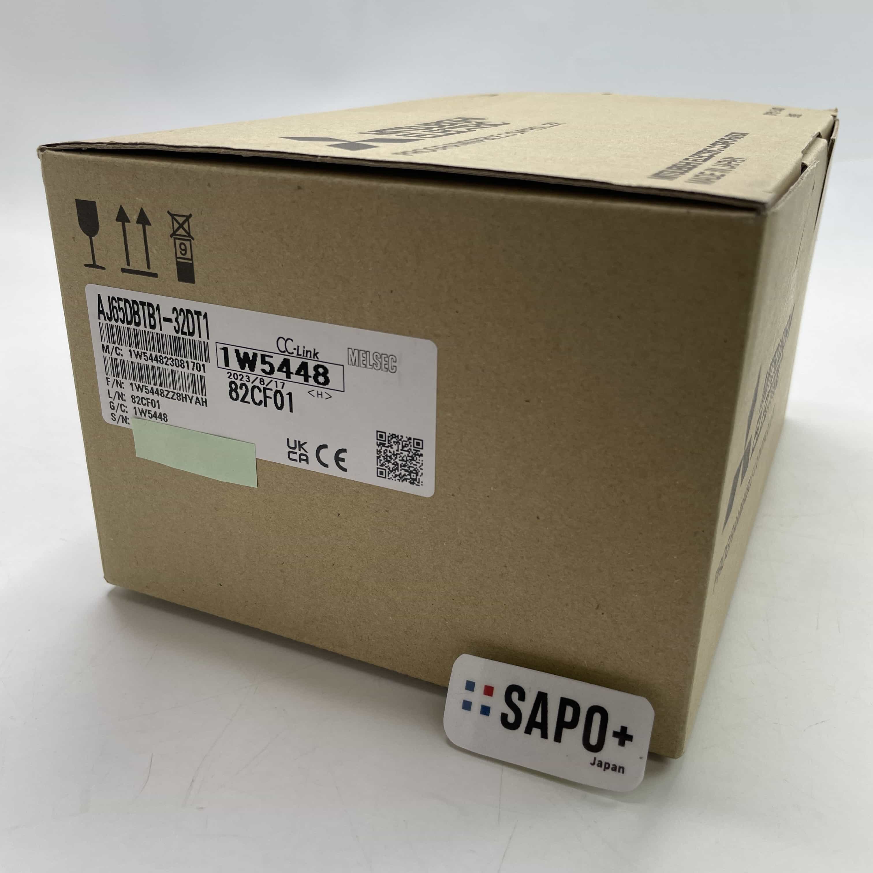 AJ65DBTB1-32DT1 2023年製 シール跡有 リモートI/Oユニット 三菱電機