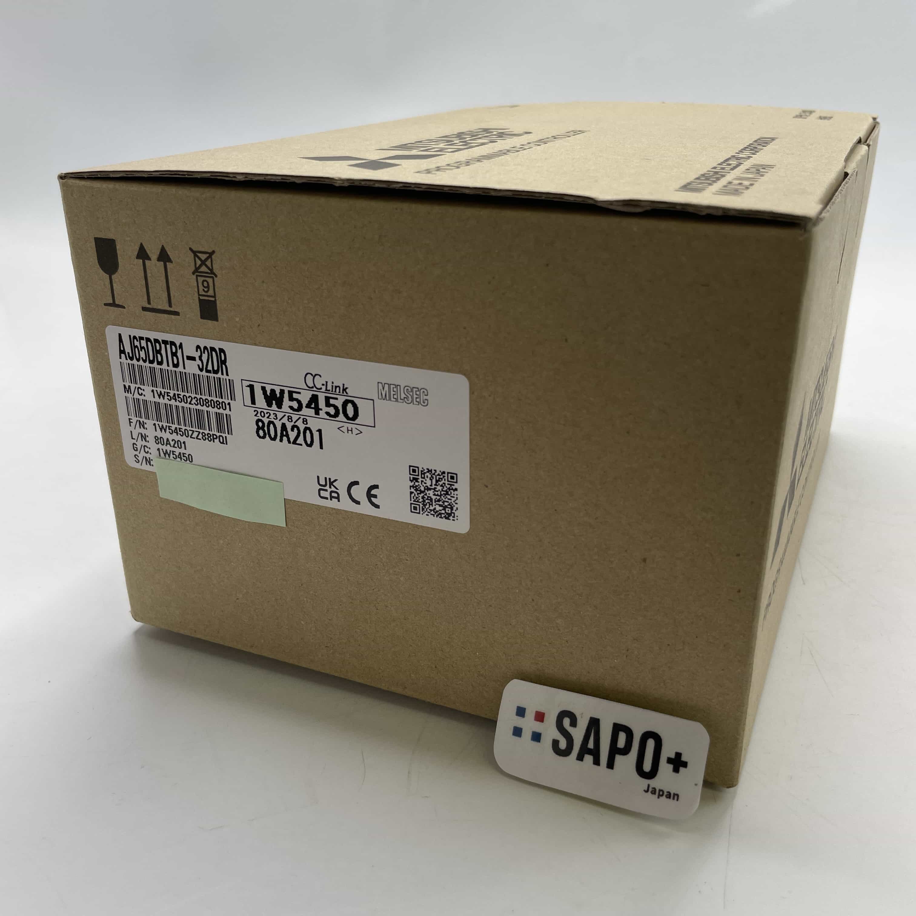 AJ65DBTB1-32DR 2023年製 シール跡有 リモートI/Oユニット 三菱電機