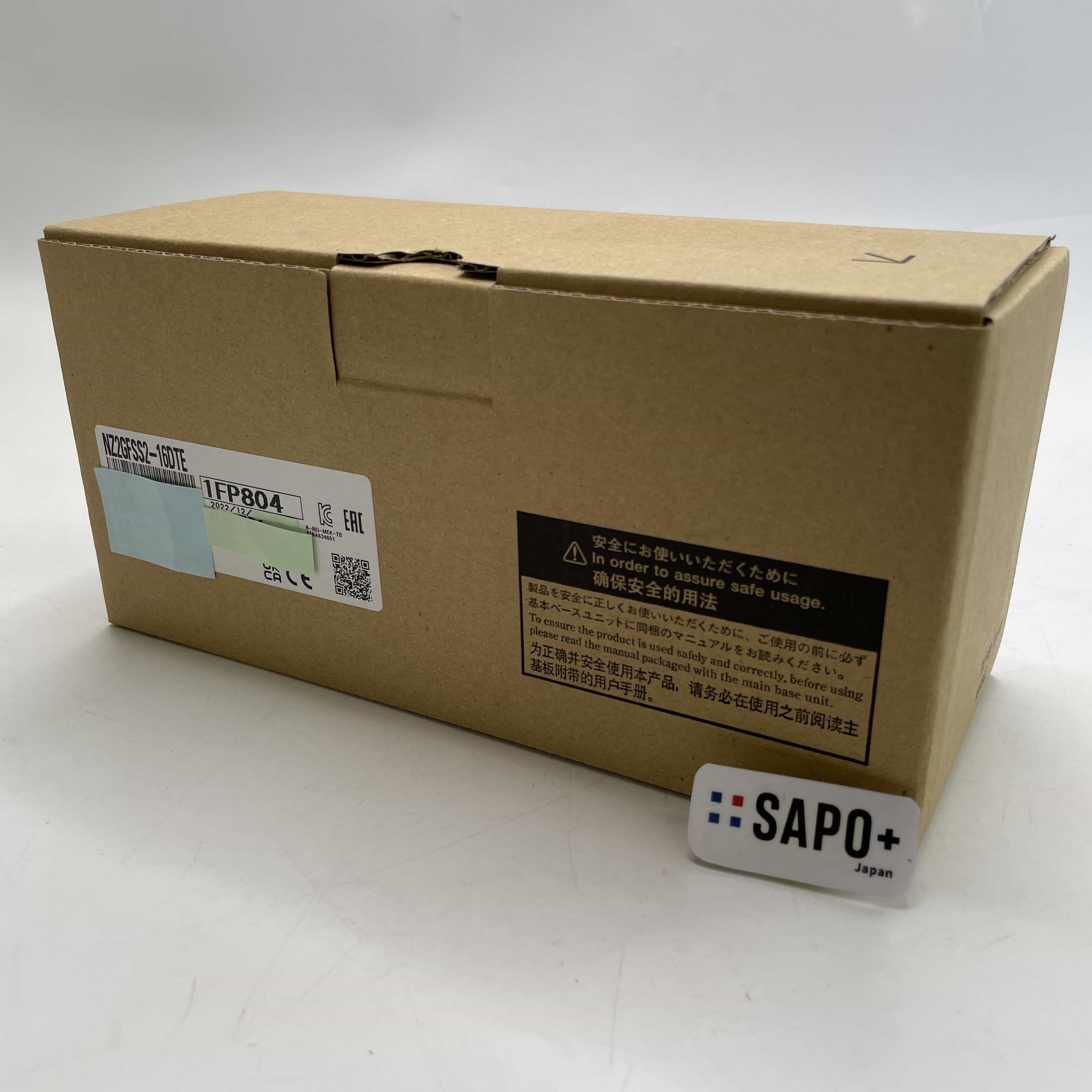 NZ2GFSS2-16DTE 2022年製 テープ付着跡有 CC-Link IEフィールドネットワーク対応リモートI/Oユニット 三菱電機