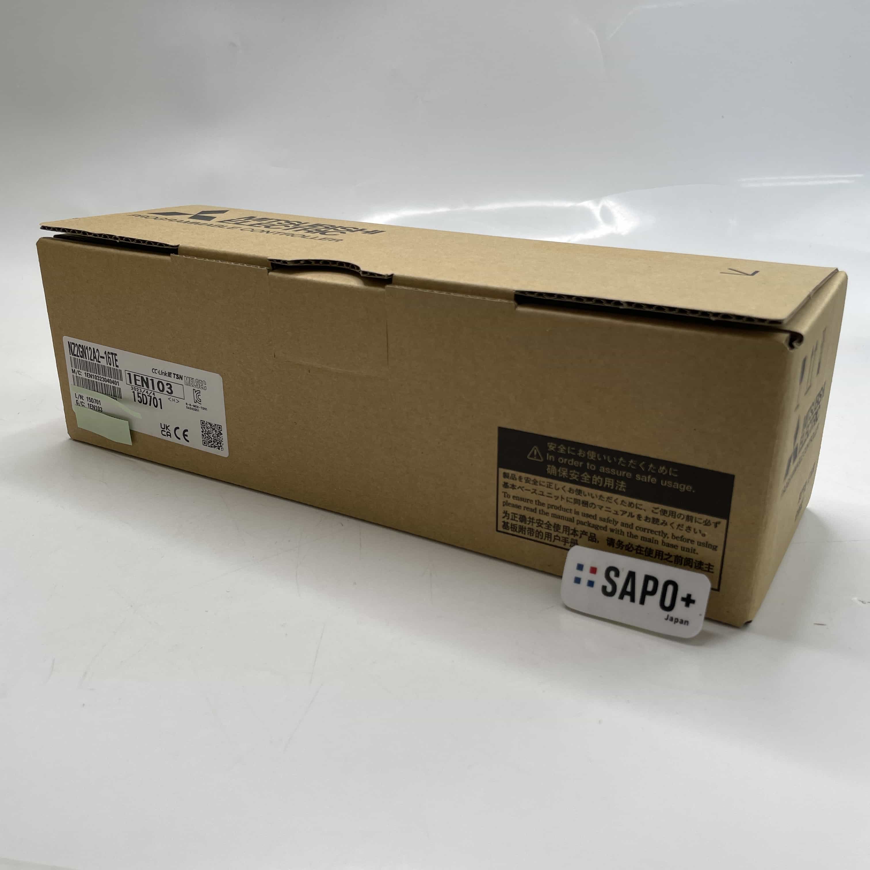 NZ2GN12A2-16TE 2023年製 シール跡有 CC-Link IEフィールドネットワーク対応リモートI/Oユニット 三菱電機