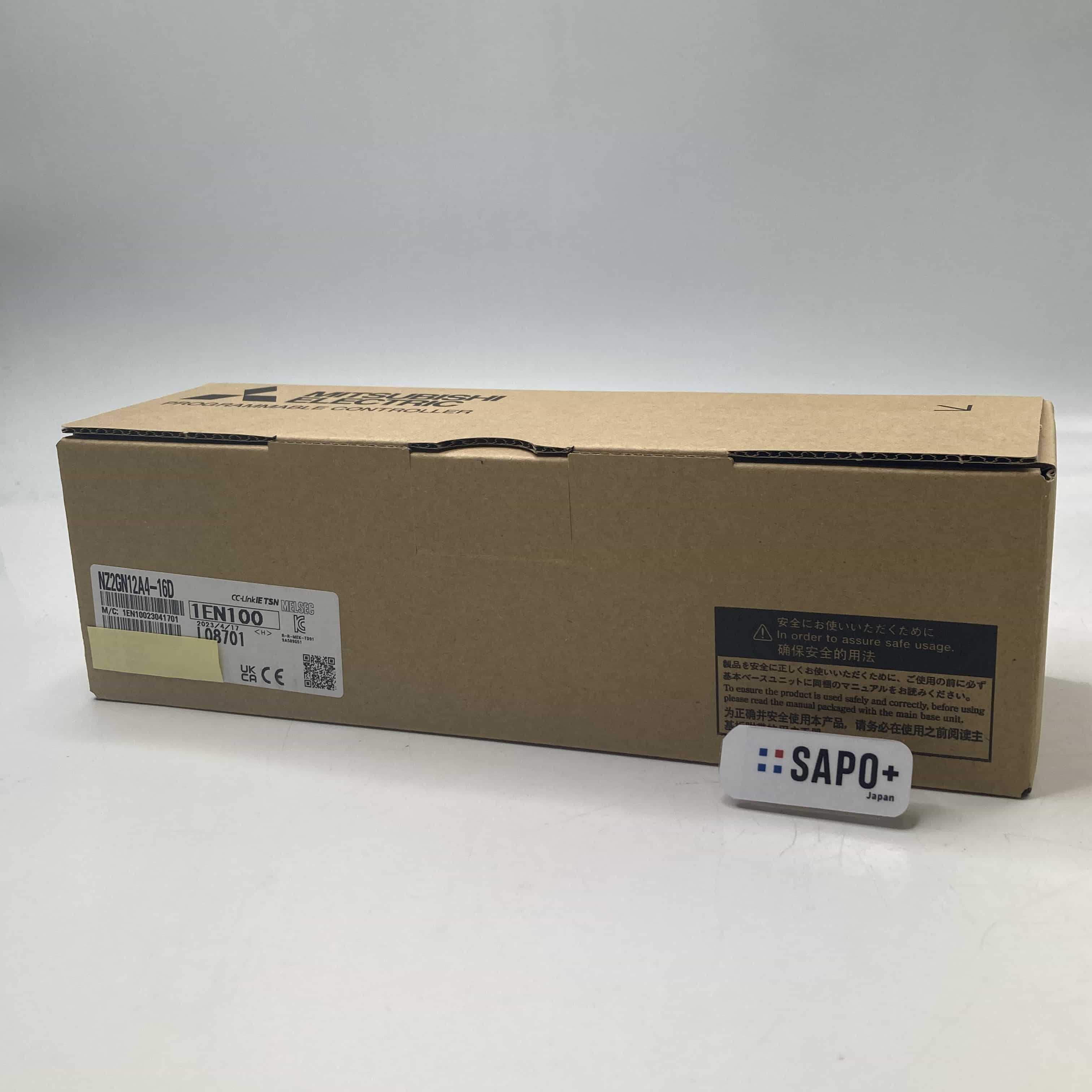 NZ2GN12A4-16D 2023年製 CC-Link IEフィールドネットワーク対応リモートI/Oユニット 三菱電機