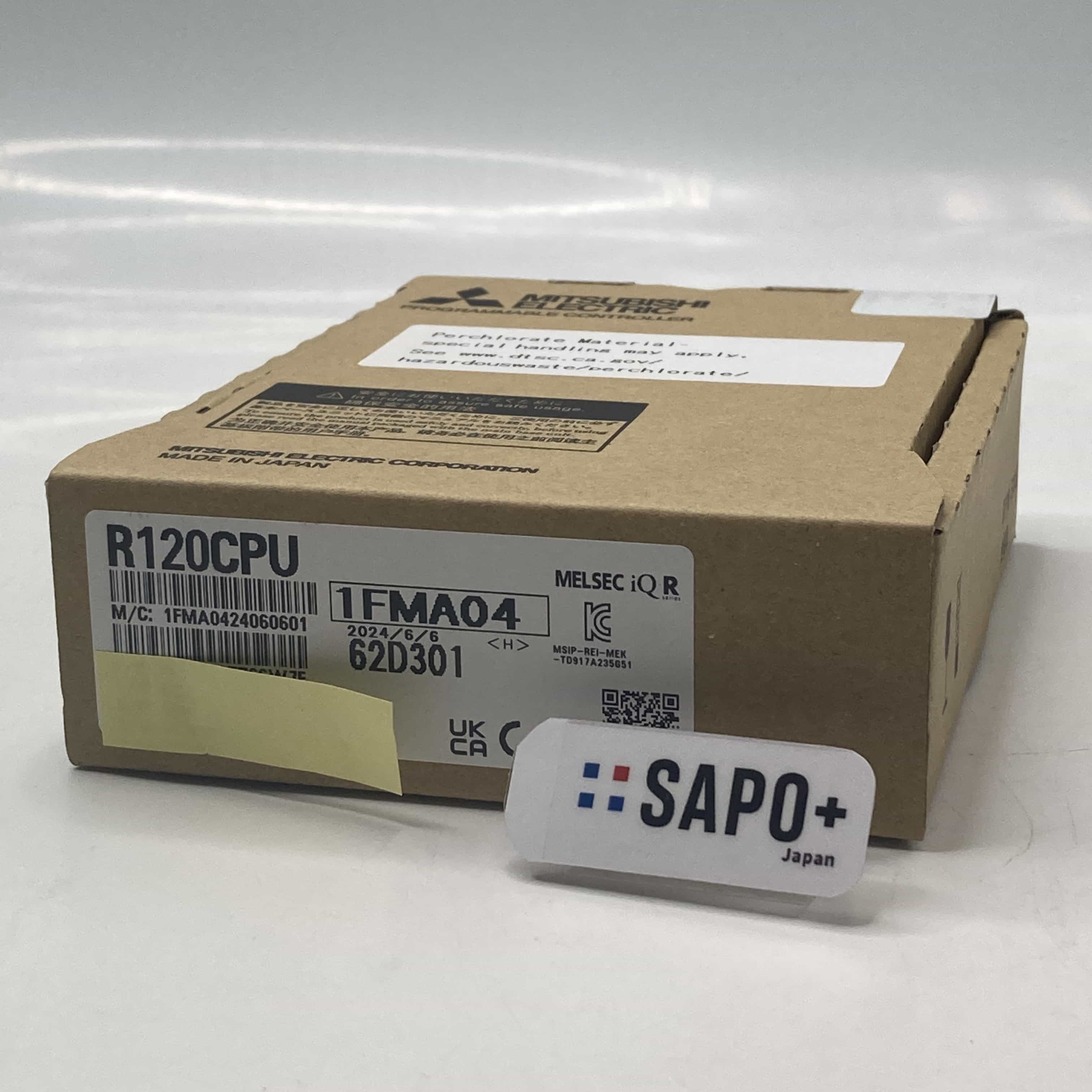 R120CPU 2024年製 MELSEC iQ-R CPUユニット 三菱電機