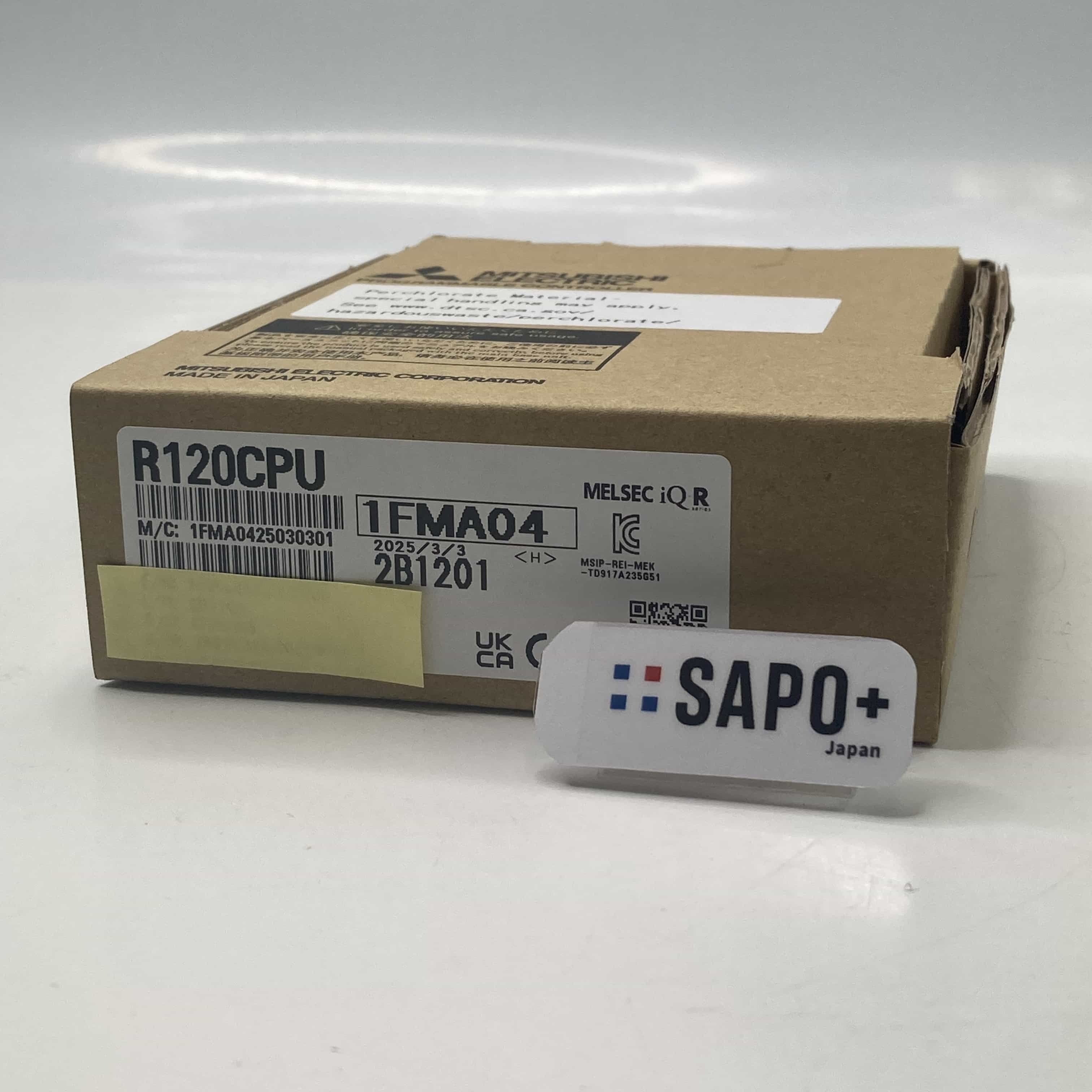 R120CPU 2025年製 MELSEC iQ-R CPUユニット 三菱電機