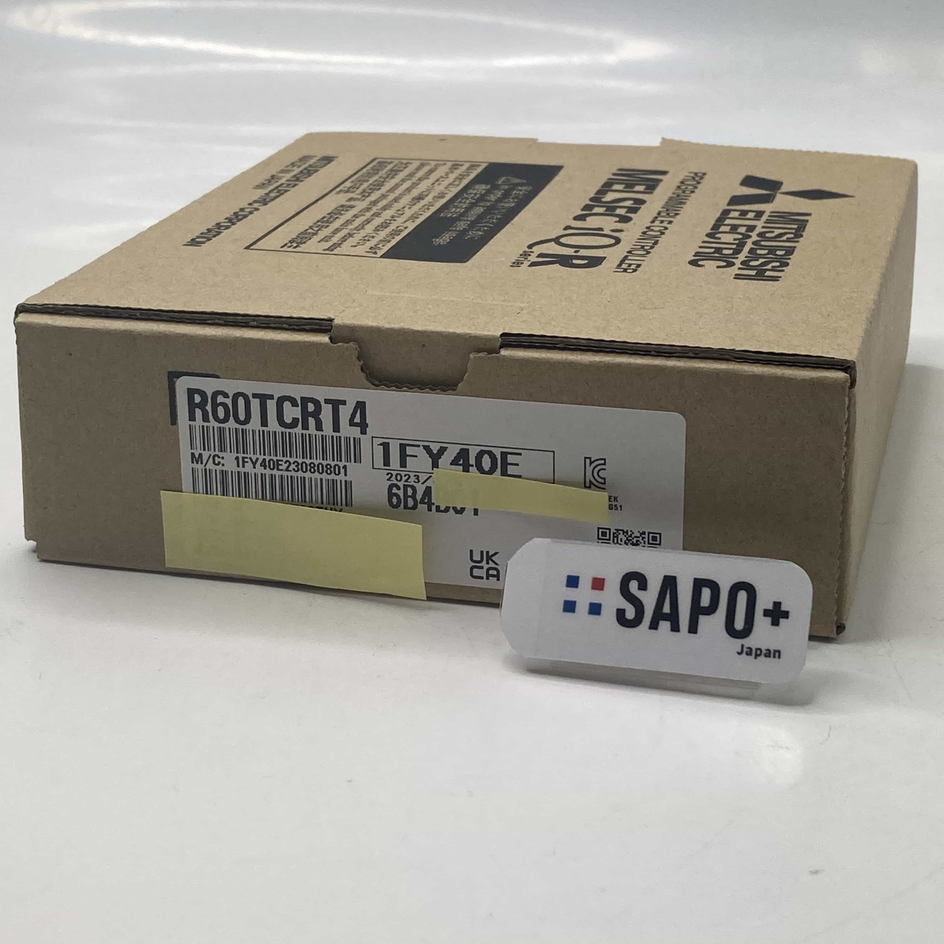 R60TCRT4 2023年製 テープ付着跡有 MELSEC iQ-R 高速カウンタユニット 三菱電機