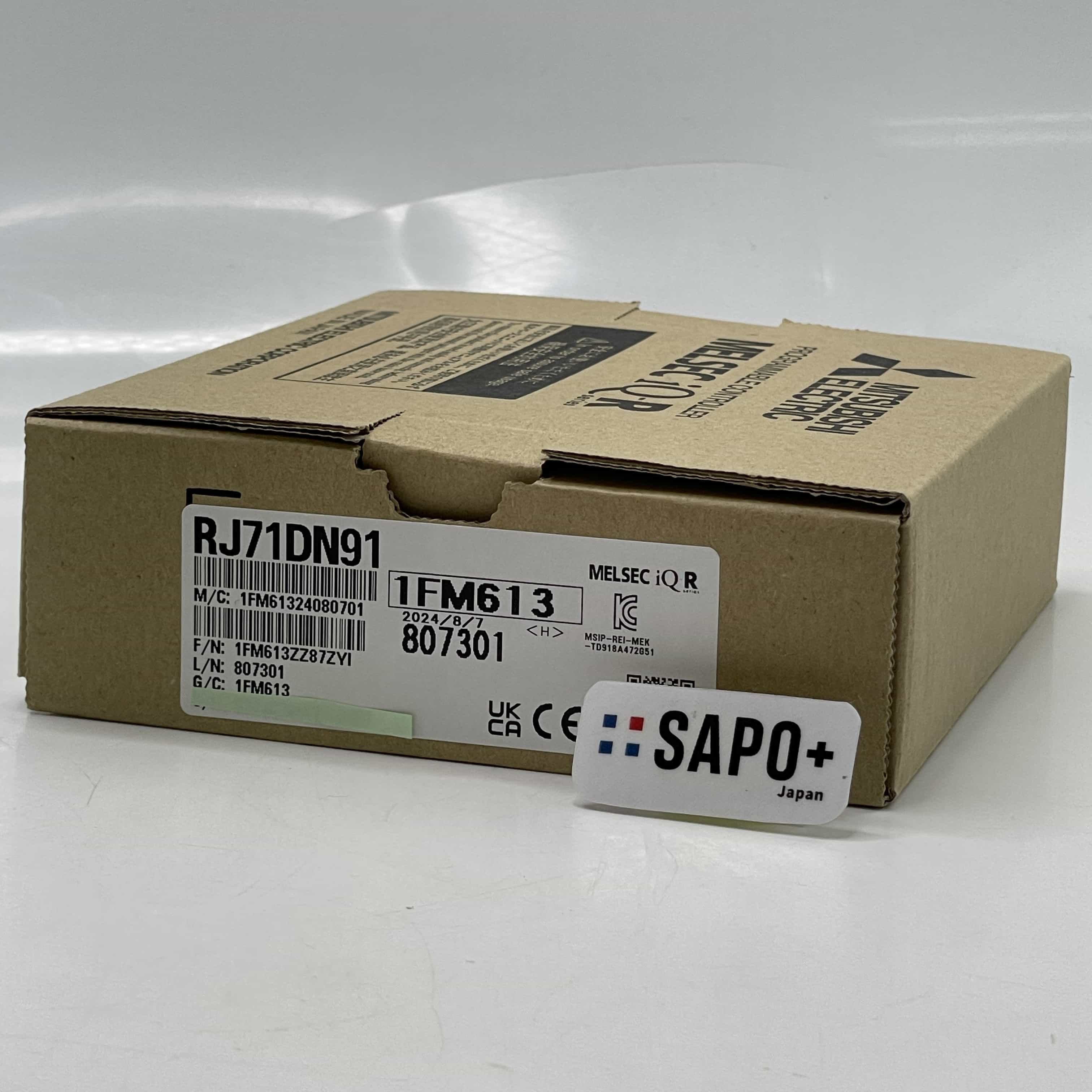 RJ71DN91 2024年製 内袋開封済み CC-Link デバイスネットワークユニット 三菱電機