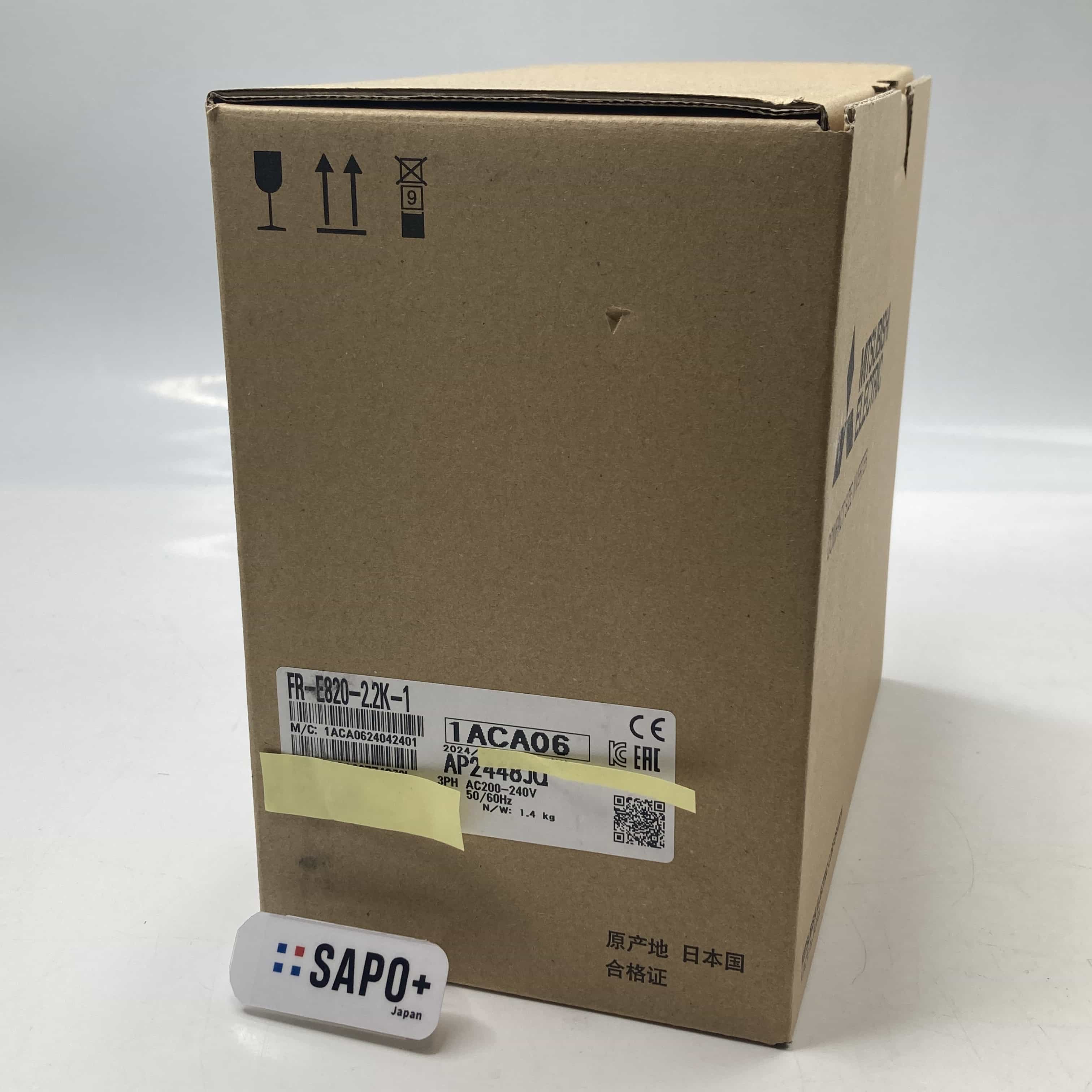 FR-E820-2.2K-1 2024年製 箱破れ有/箱汚れ有 インバータ 三菱電機