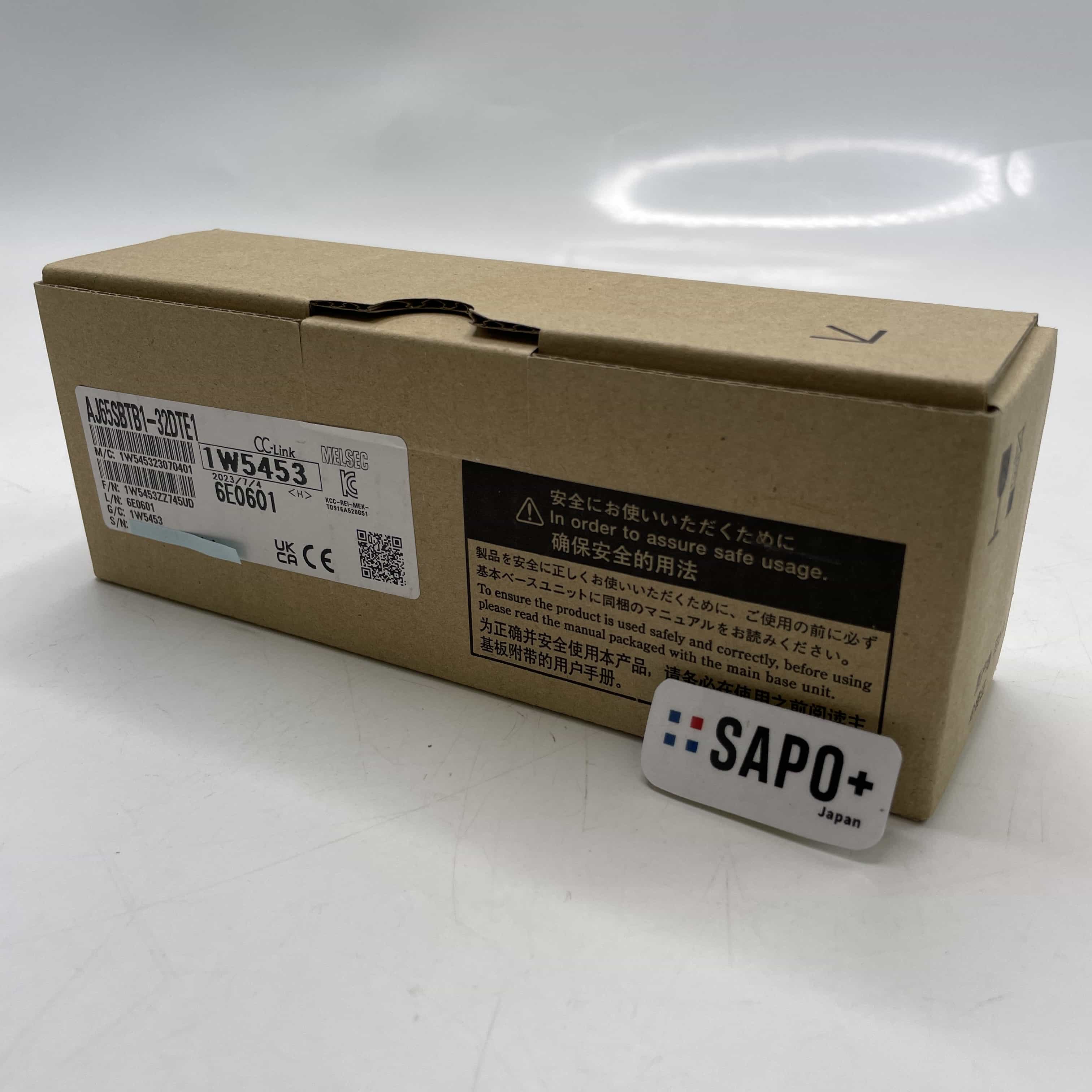 AJ65SBTB1-32DTE1 2023年製 シール跡有 リモートI/Oユニット 三菱電機