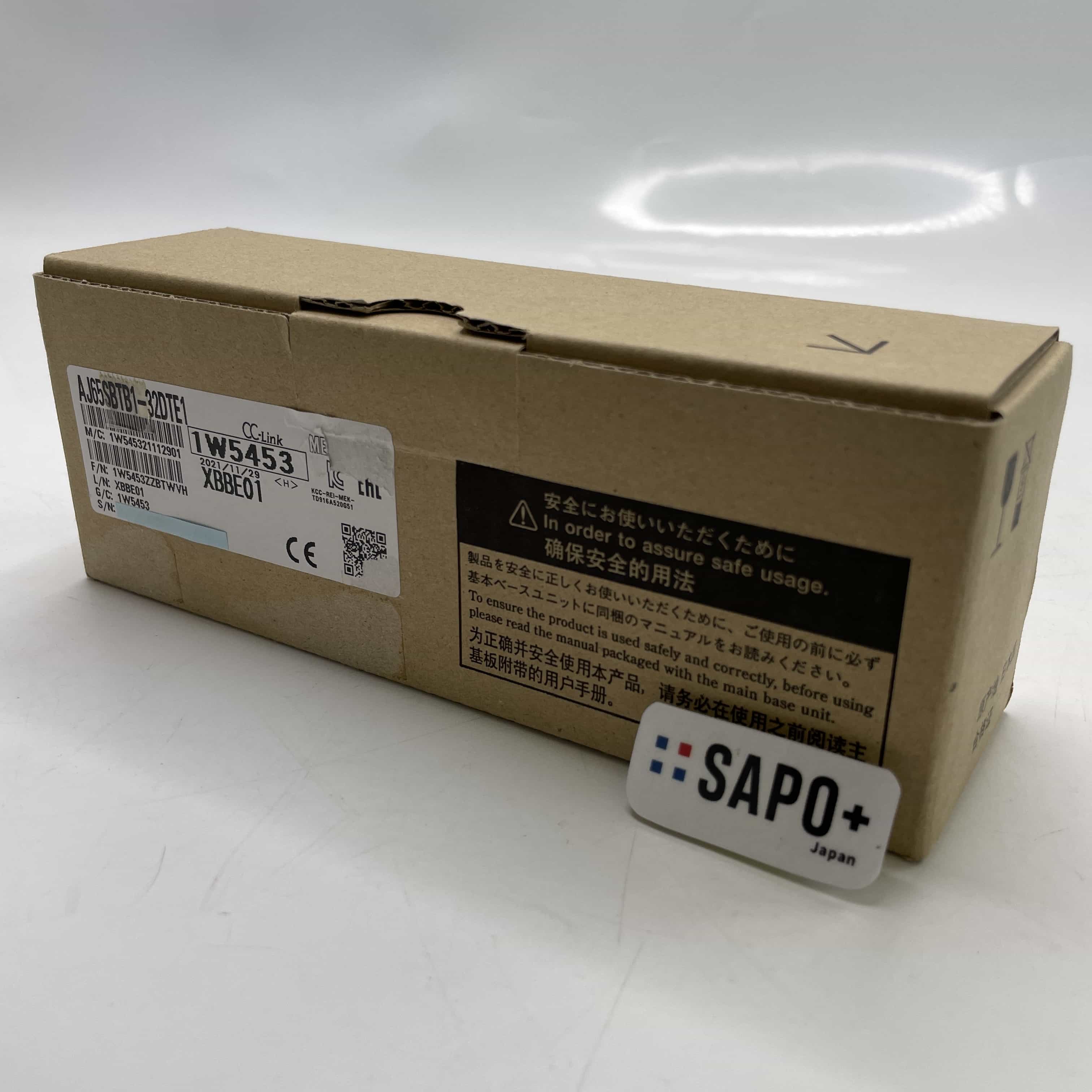 AJ65SBTB1-32DTE1 2021年製 箱破れ有/テープ付着有 リモートI/Oユニット 三菱電機