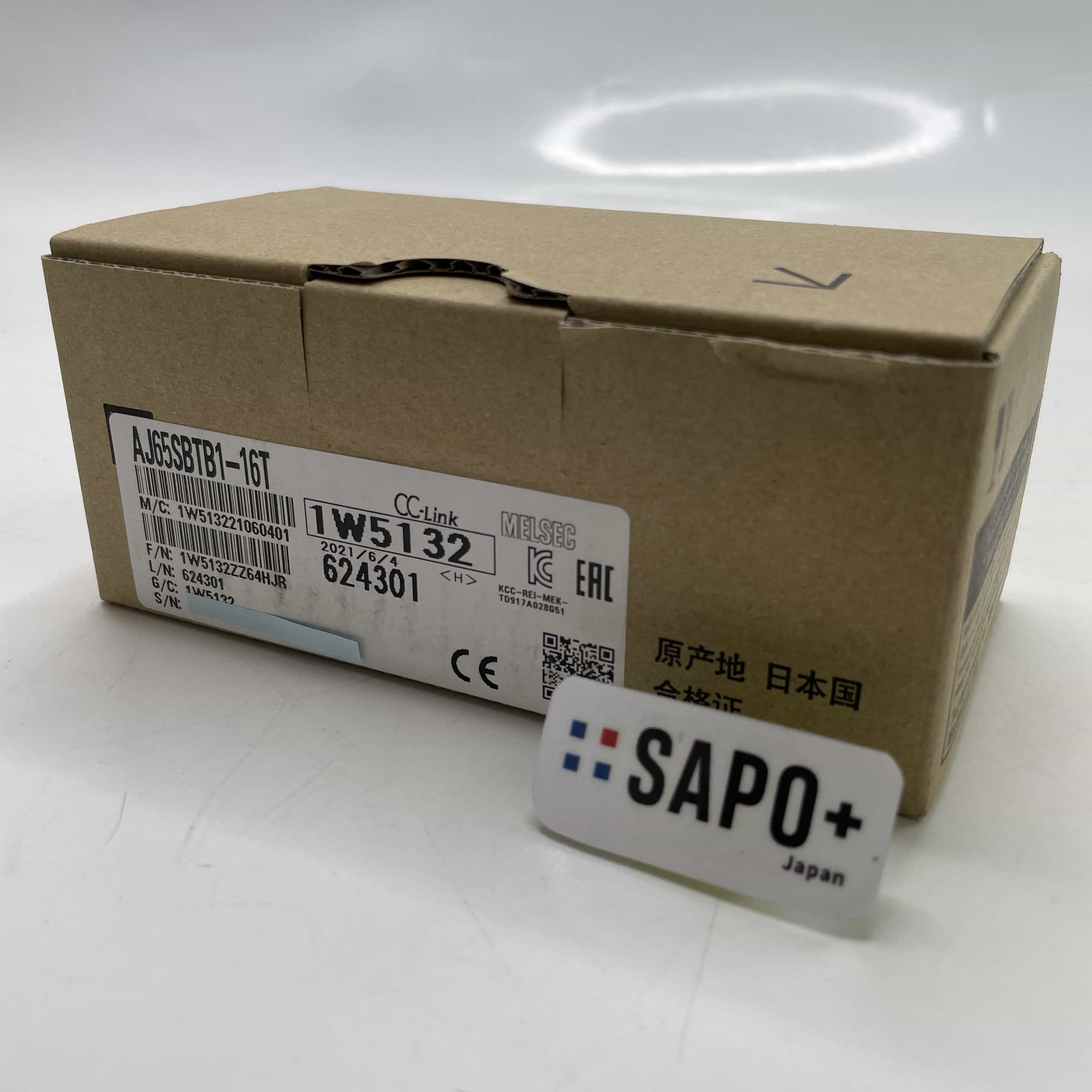 AJ65SBTB1-16T 2021年製 リモートI/Oユニット 三菱電機