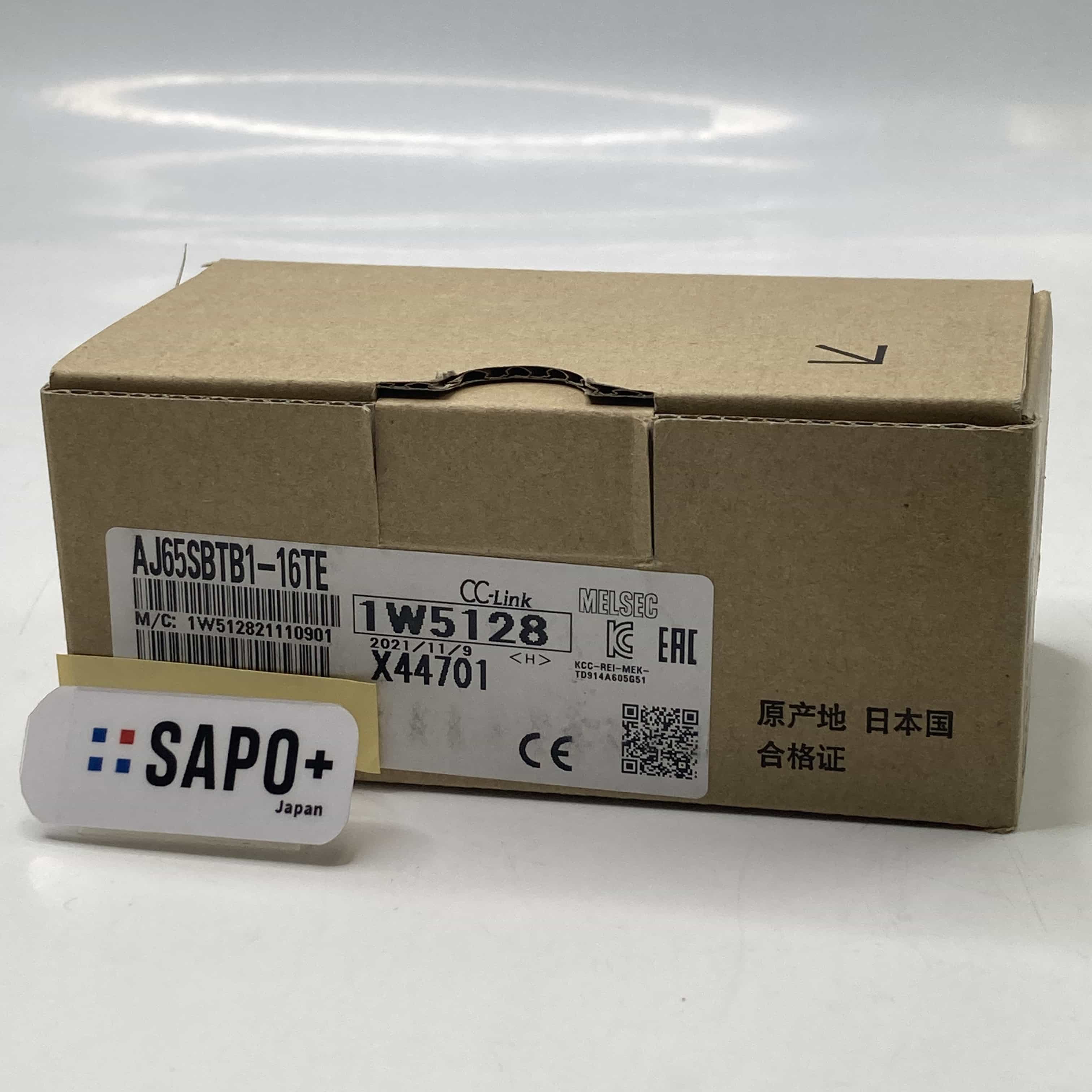 AJ65SBTB1-16TE 2021年製 内袋開封済/箱潰れ有 リモートI/Oユニット 三菱電機