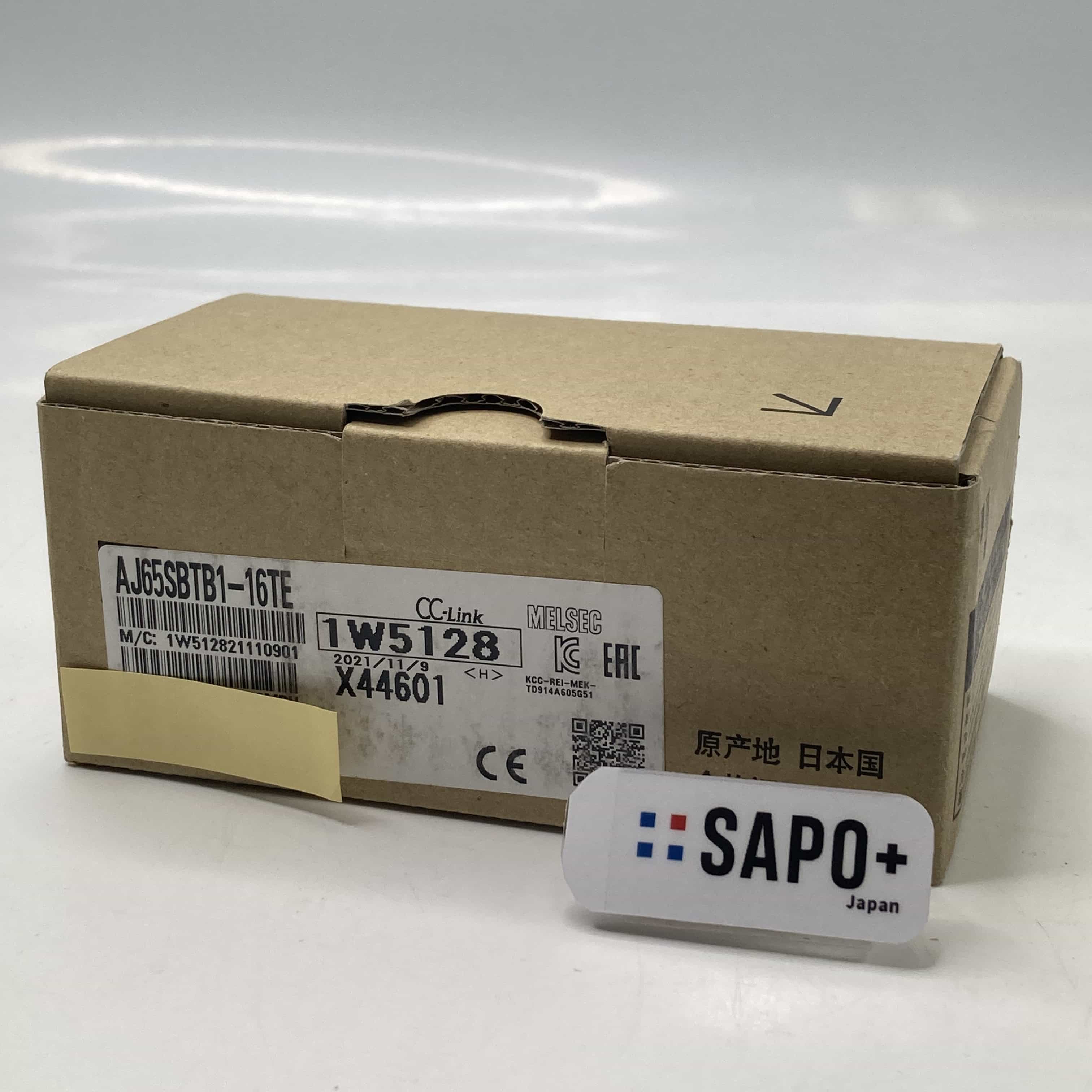 AJ65SBTB1-16TE 2021年製 内袋なし リモートI/Oユニット 三菱電機