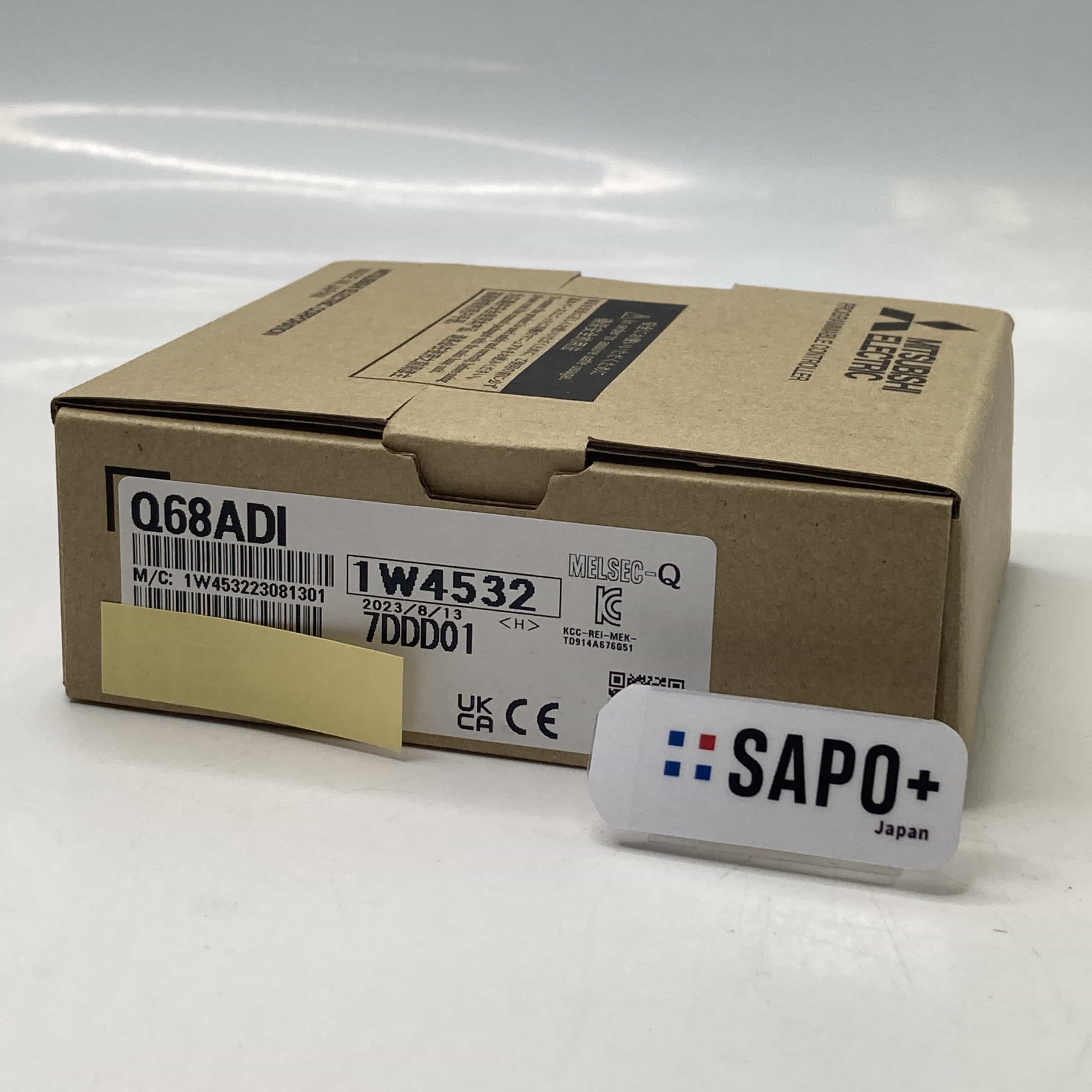 Q68ADI 2023年製 テープ付着跡有 アナログ入力ユニット 三菱電機