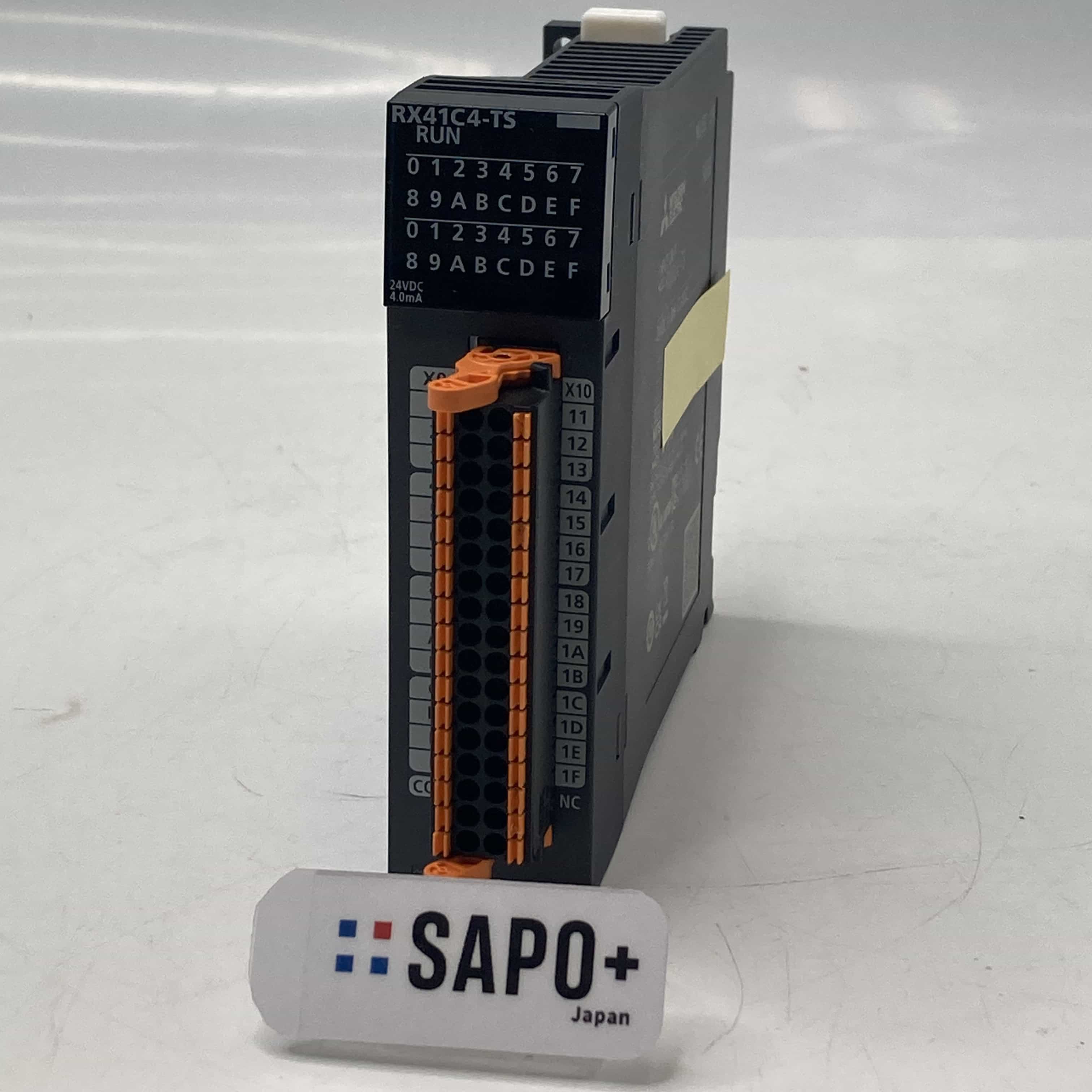 RX41C4-TS 2023年製 美品/取付のみ MELSEC iQ-Rシリーズ DC入力ユニット(プラスコモン/マイナスコモン共用タイプ) 三菱電機