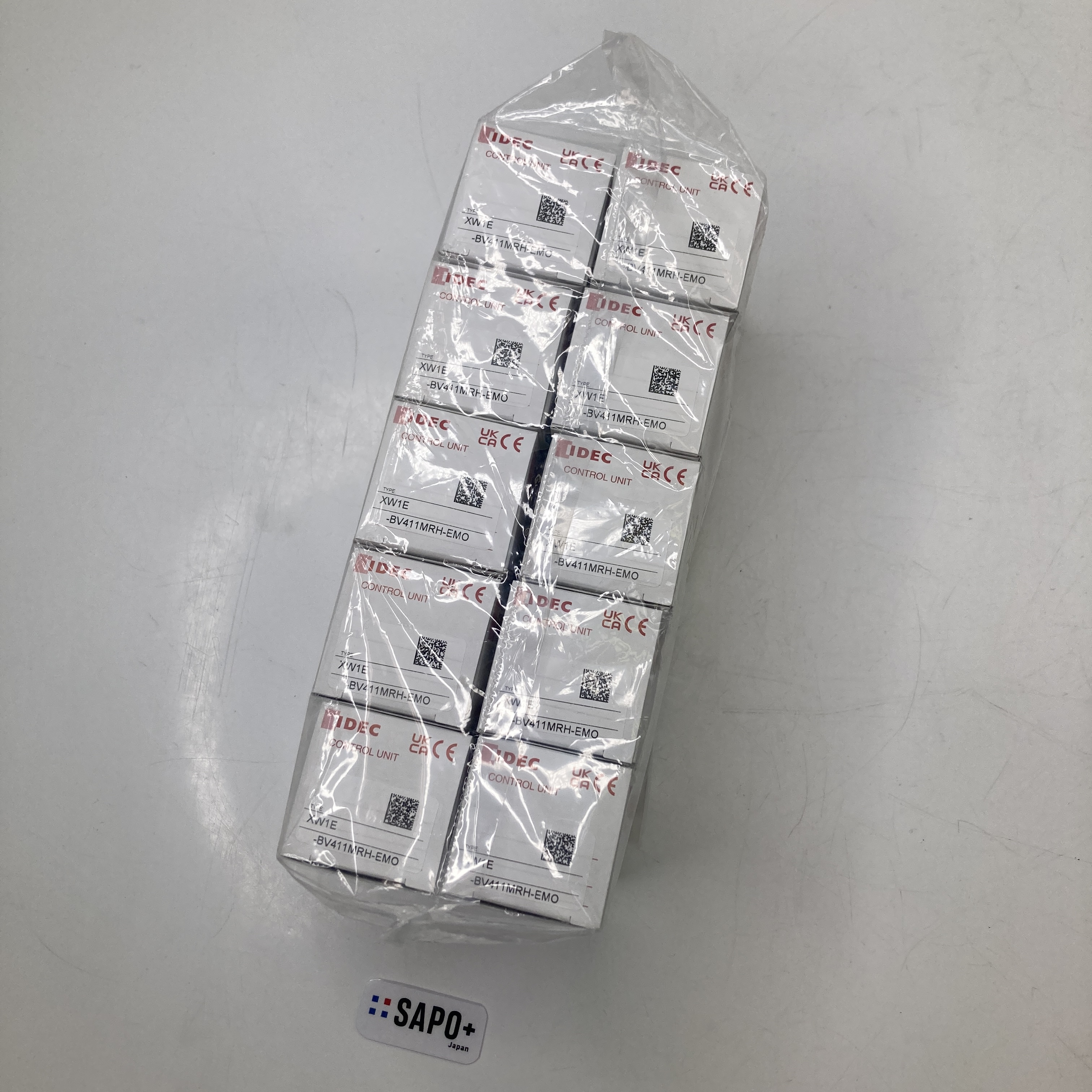 XW1E-BV411MRH-EMO 10個入り 緊急遮断用(EMO)スイッチ IDEC