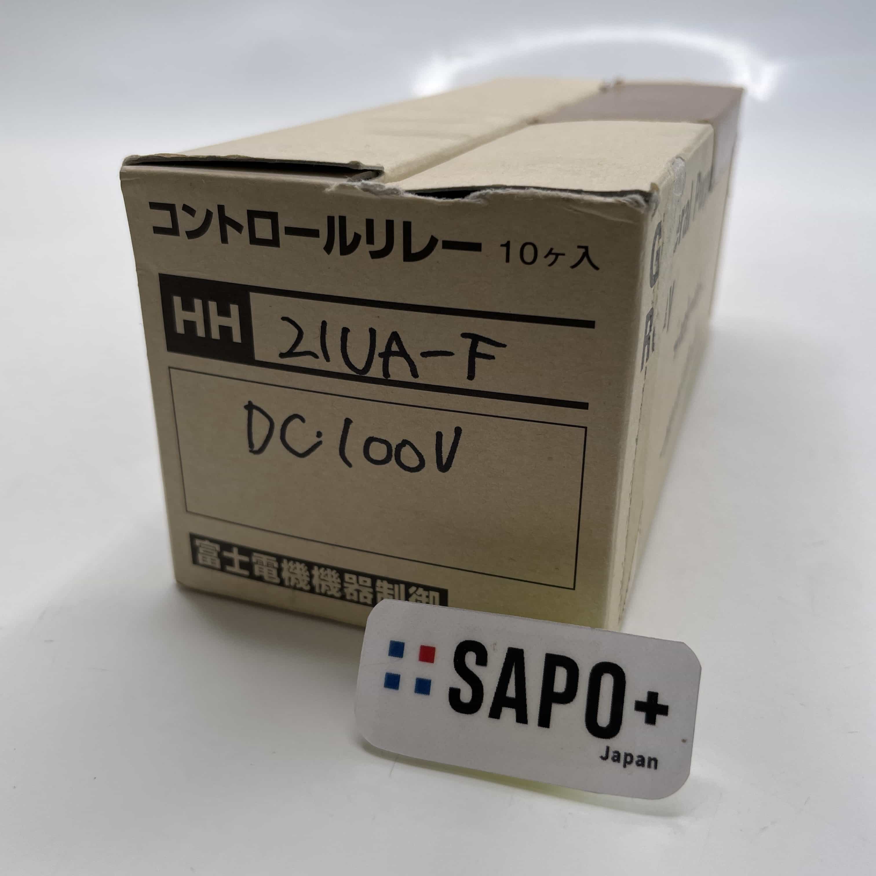HH21UA-F DC100V 10個入  開封済/箱破れ有/印字有/テープ付着有 コントロールリレー 富士電機