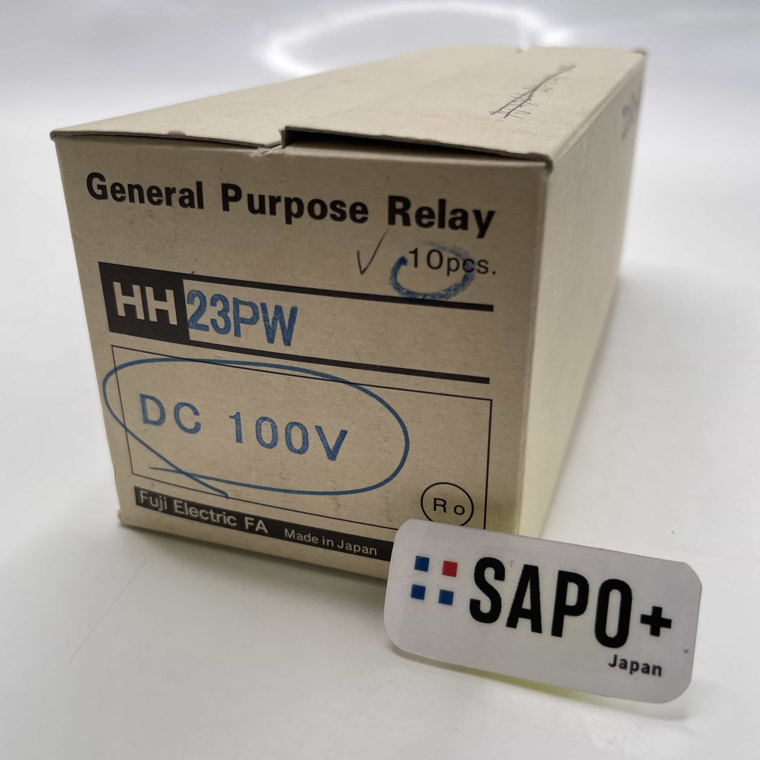 HH23PW DC100V 10個入  印字有 コントロールリレー 富士電機