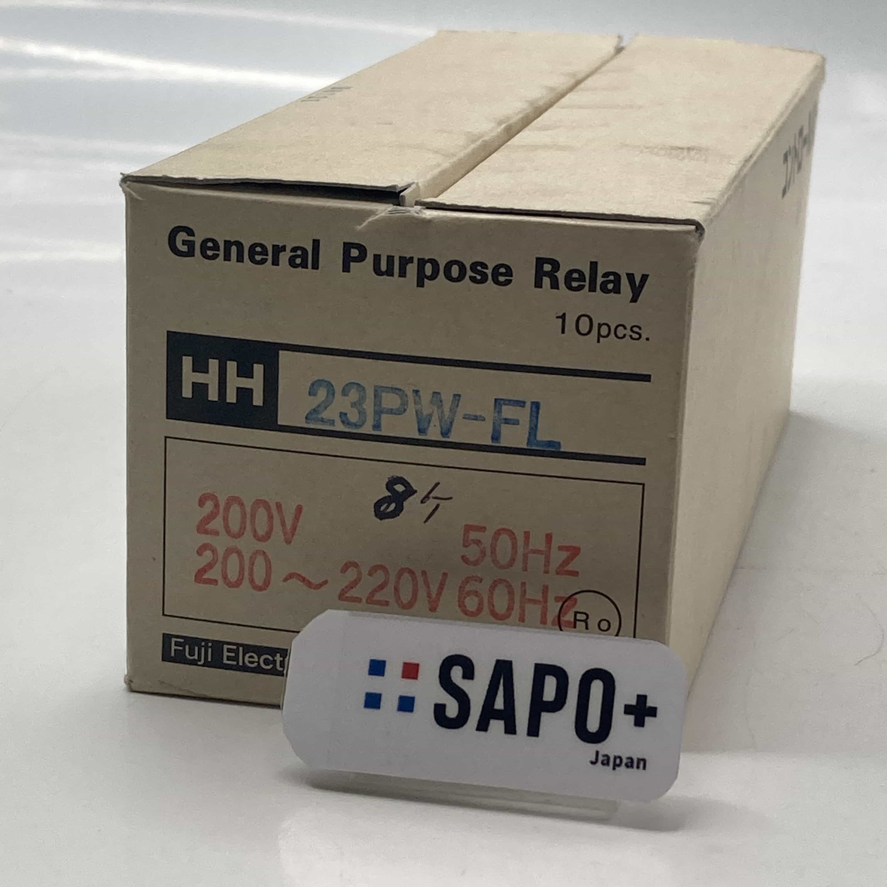 HH23PW-FL 200V 50Hz 200～220V 60Hz 8個入  開封済/箱破れ有/印字有 コントロールリレー 富士電機