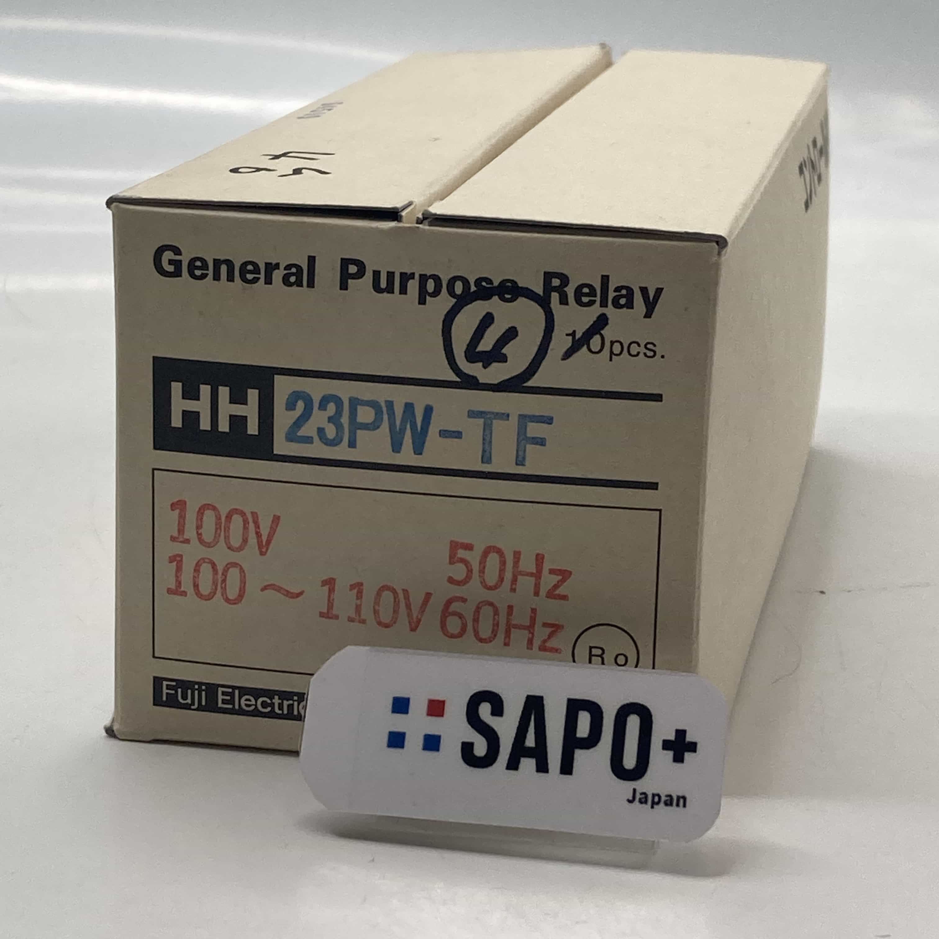 HH23PW-TF 100V 50Hz 100～110V 60Hz 4個入  開封済/箱潰れ有/印字有 コントロールリレー 富士電機