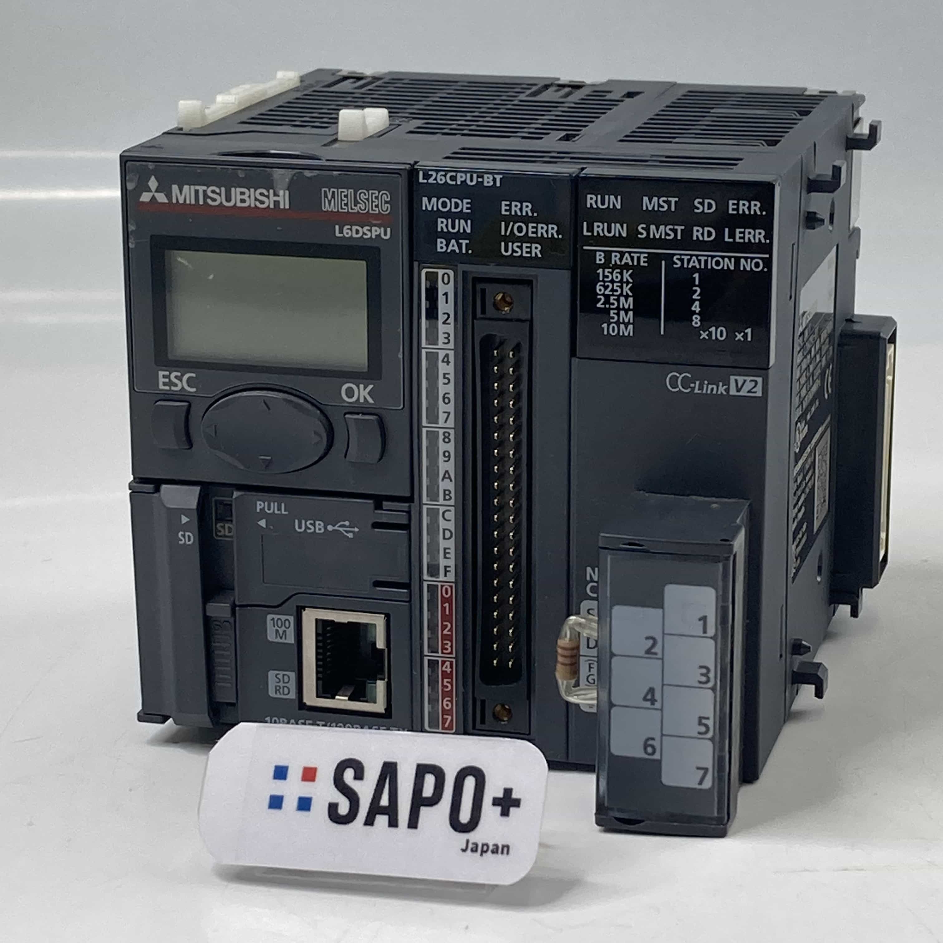 L26CPU-BT (L6DSPU付属) 2014年製 シーケンサCPUユニット 三菱電機