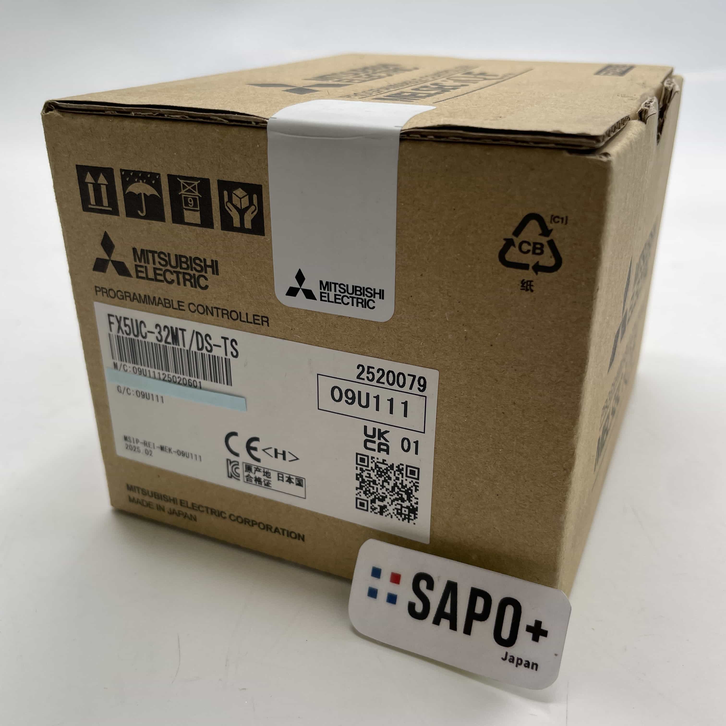 FX5UC-32MT/DS-TS 2025年製 テープ付着跡有 シーケンサ本体（コンパクトタイプ） 三菱電機